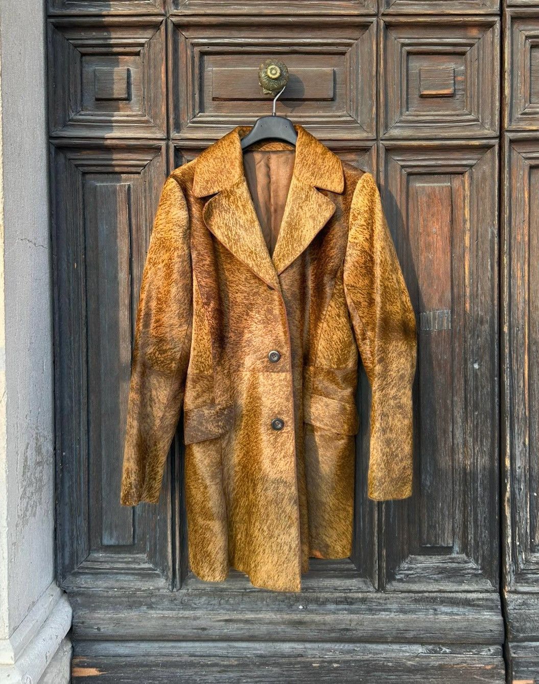 Aquascutum Iconic AQUASCUTUM Pony Skin Luxury Coat woman IT size 44 Size M / US 6-8 / IT 42-44 - 1 Thumbnail