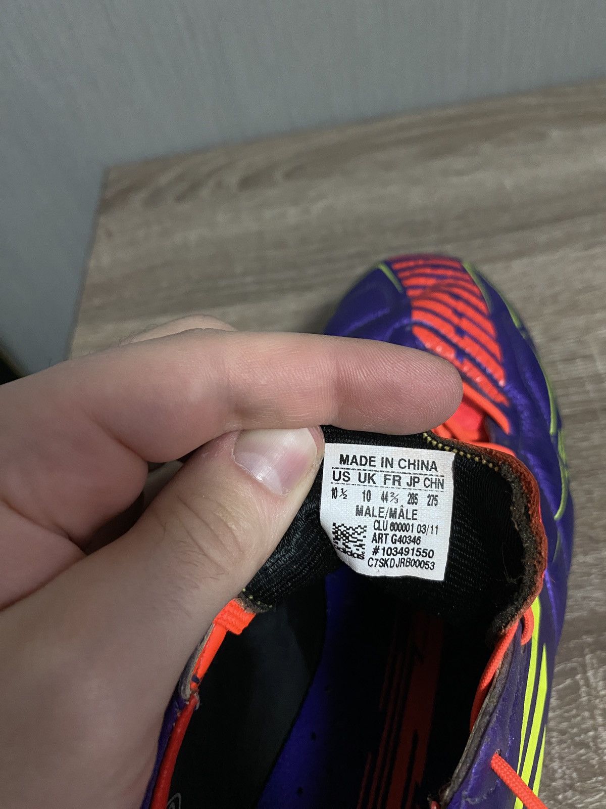 Adidas Adidas Adizero F50 TRX SG Leather G40346 Rare Retro Hype Y2K Size US 10 / EU 43 - 14 Thumbnail