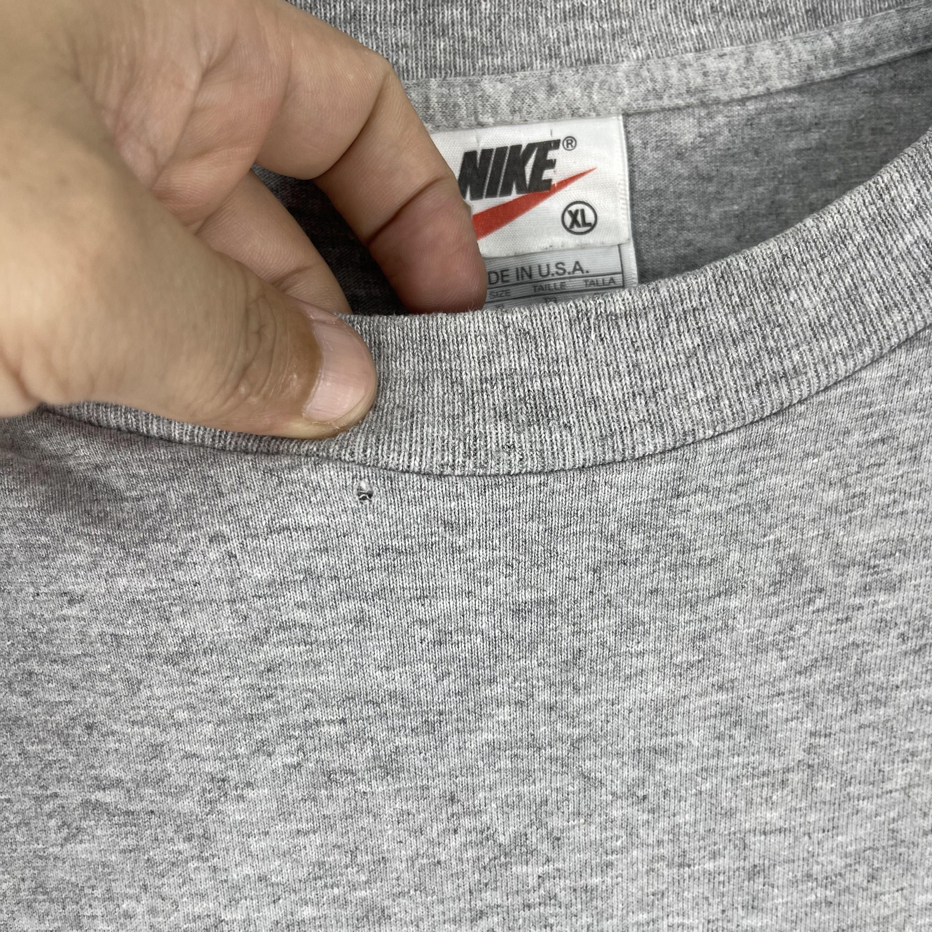 Nike Vintage 90's NIKE Swoosh Big Logo Spellout Tshirt Size US XL / EU 56 / 4 - 6 Thumbnail