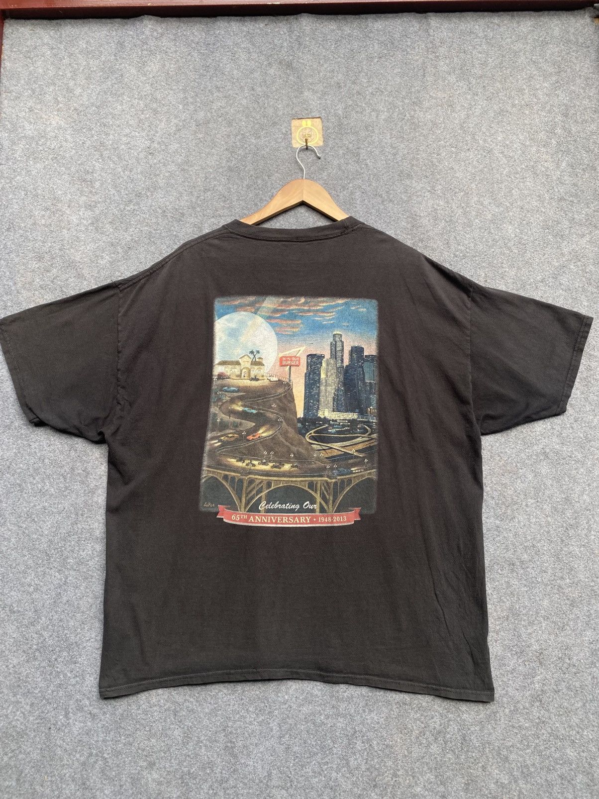 Hanes × Vintage Vintage califonia in n out hamburger anniversary Size US XL / EU 56 / 4 - 10 Thumbnail
