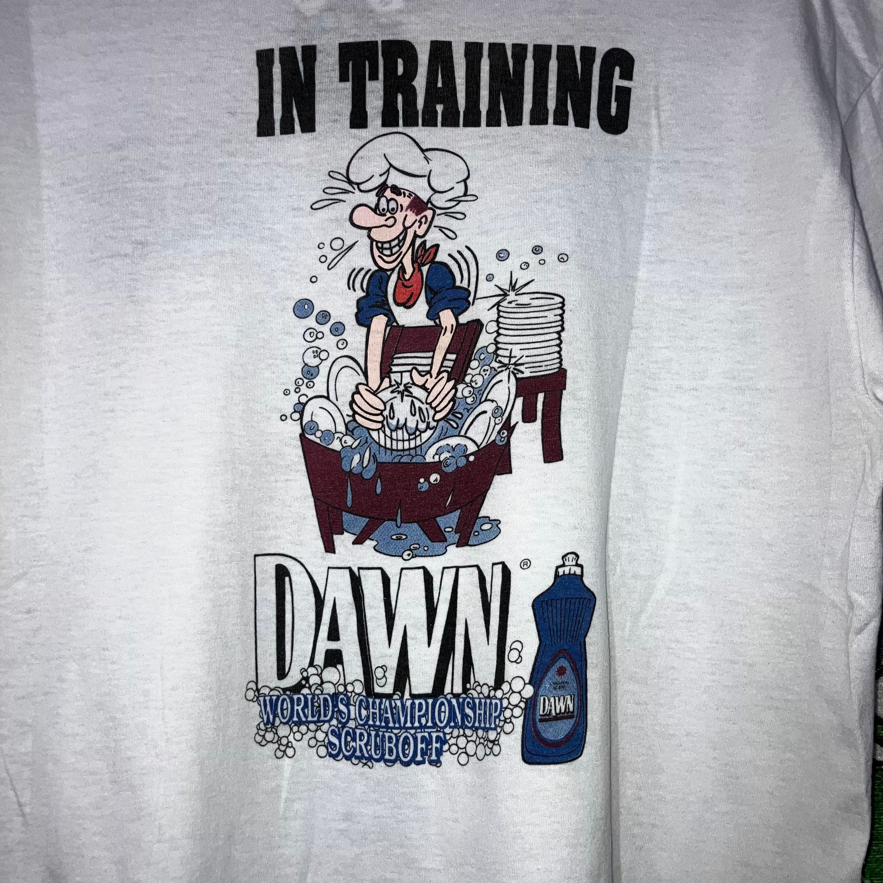 Vintage Vintage 80s Dawn Dish Soap Tee Size XL Size US XL / EU 56 / 4 - 5 Thumbnail