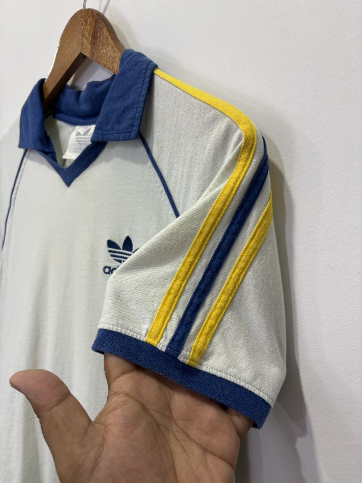 Adidas × Vintage Vintage Adidas Polo Shirt Size US M / EU 48-50 / 2 - 2 Thumbnail