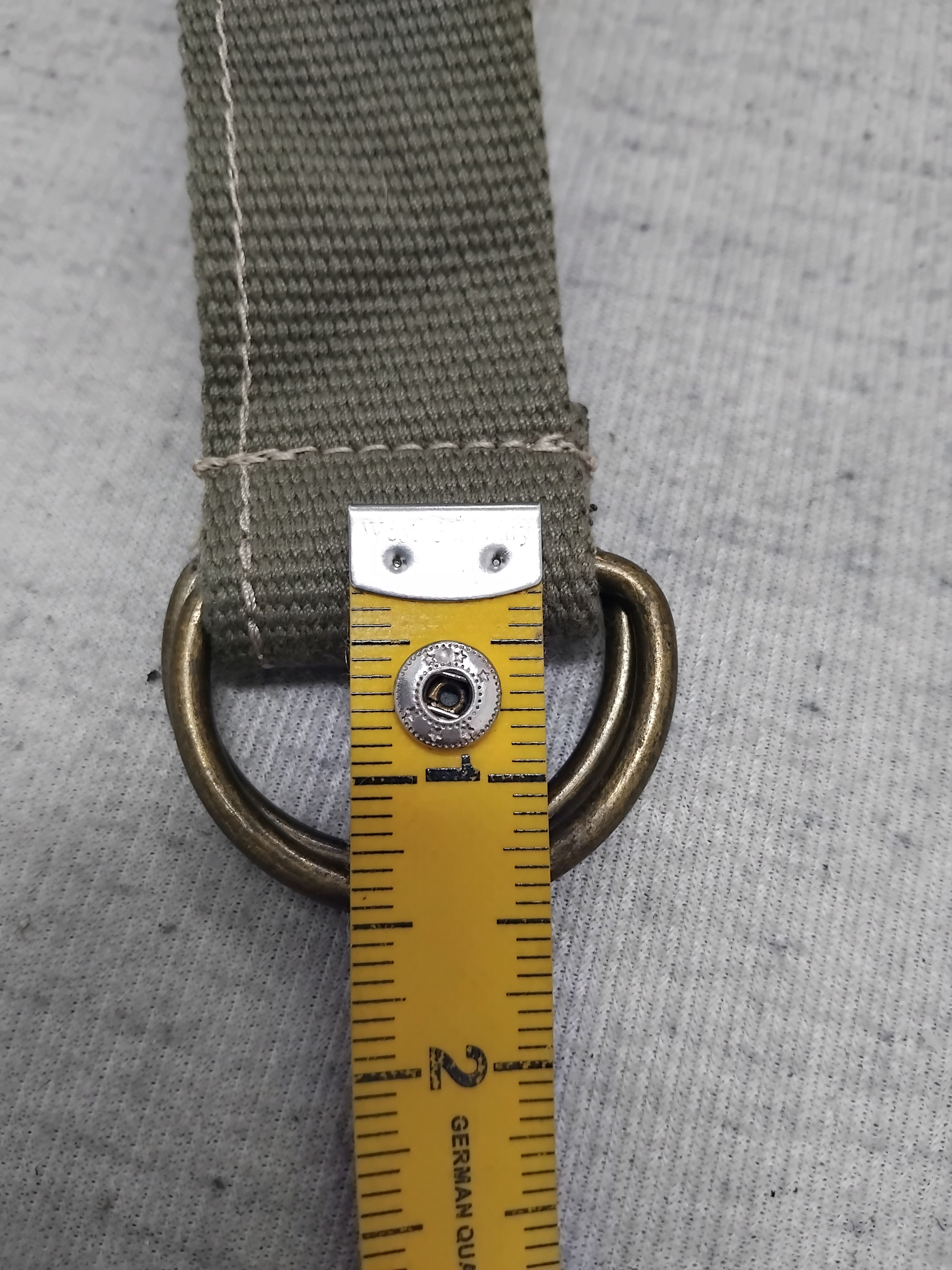 Japanese Brand 💥Unnamed solid brass green military belt Size ONE SIZE - 7 Thumbnail