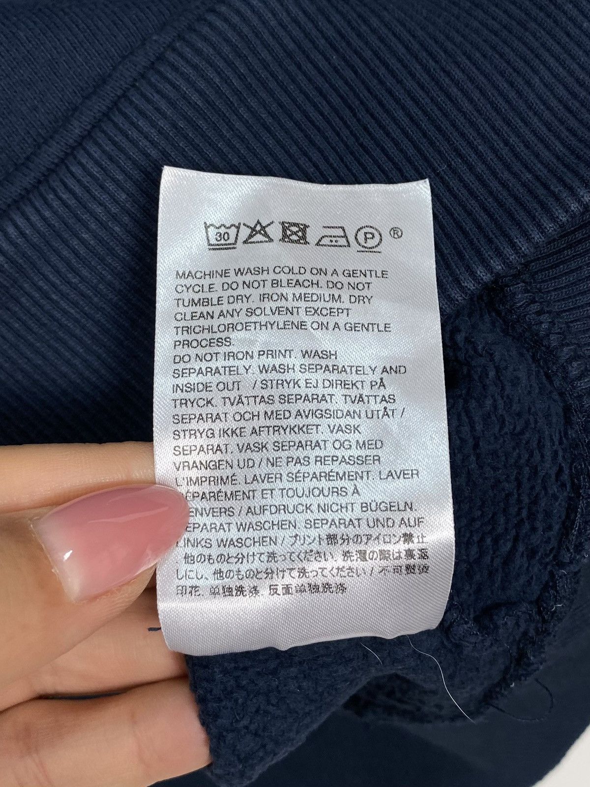 Axel Arigato Axel Arigato 2014-2021 Womens Hoodie Long Sleeve Blue Size S Size S / US 4 / IT 40 - 8 Thumbnail