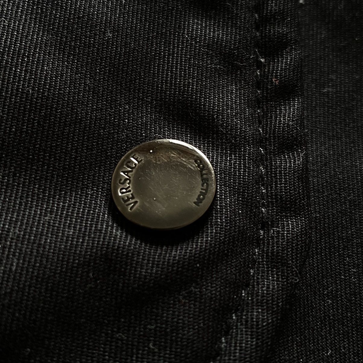 Versace Vintage Versace Collection Reversible Black Bomber Jacket Size US S / EU 44-46 / 1 - 9 Thumbnail