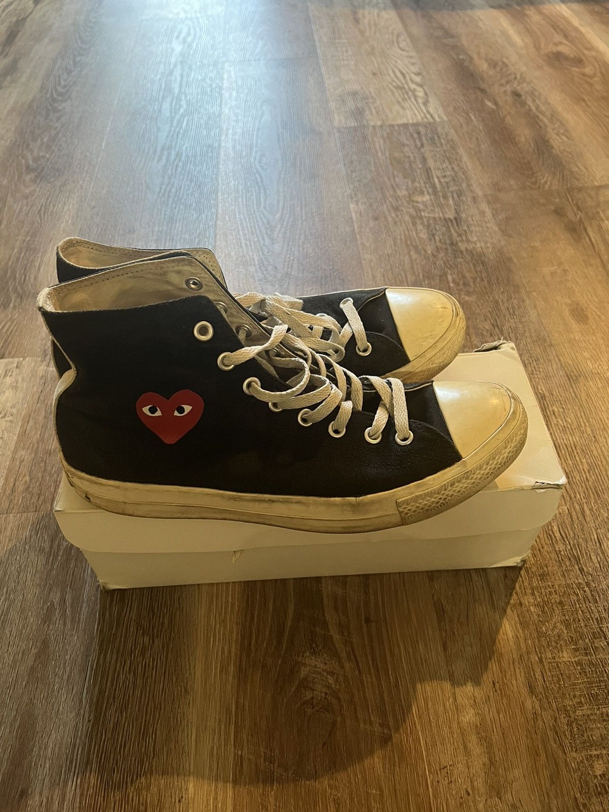 Comme des Garcons Converse play Size US 10 / EU 43 - 6 Thumbnail