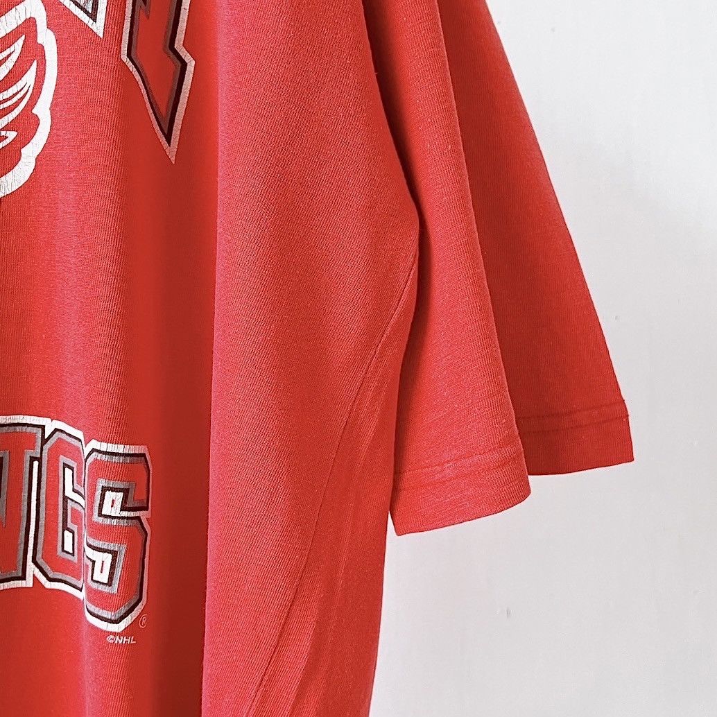 Vintage 90s Detroit Red Wings NHL t-shirt/ XL Size US XL / EU 56 / 4 - 6 Thumbnail