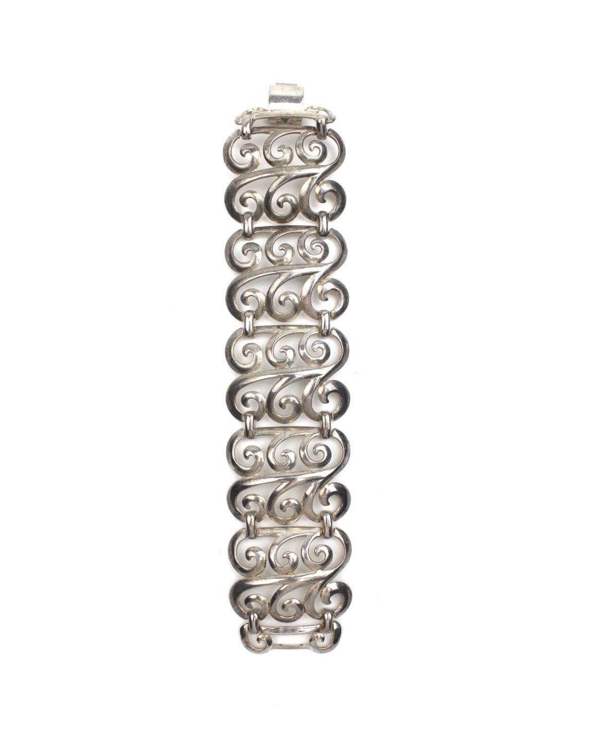 Vintage 1960S USA VINTAGE ARABESQUE OPENWORK SCROLL BRACELET Size ONE SIZE - 1 Thumbnail