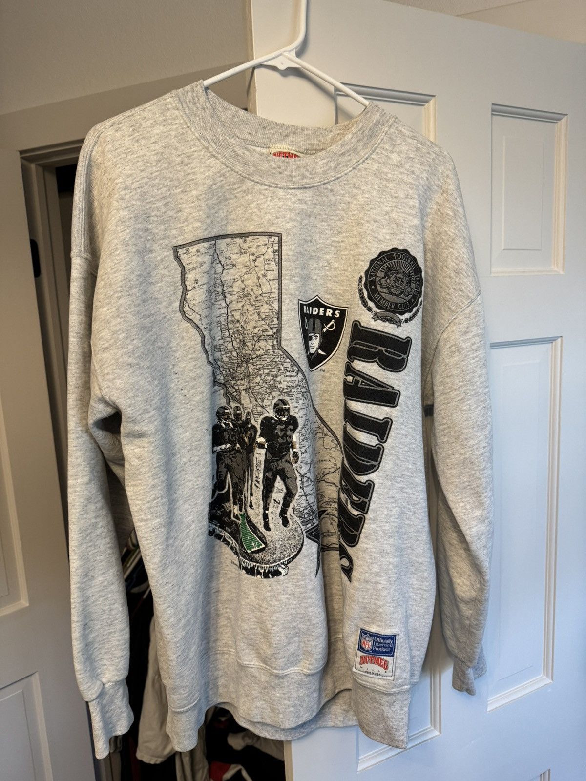 NFL × Vintage Vintage Oakland Raiders Gear Size US XL / EU 56 / 4 - 4 Thumbnail