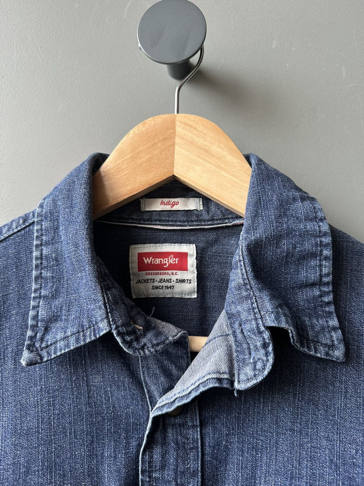 Wrangler Wrangler Western Jeans Shirt Size S Size US S / EU 44-46 / 1 - 3 Thumbnail