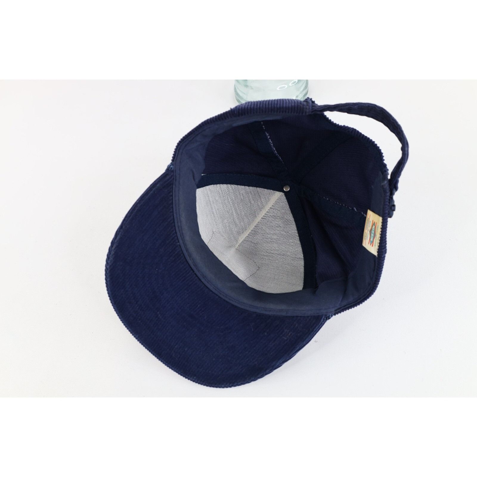 Vintage Vintage 80s 90s Streetwear Pittsfield Police Corduroy Hat Size ONE SIZE - 9 Thumbnail