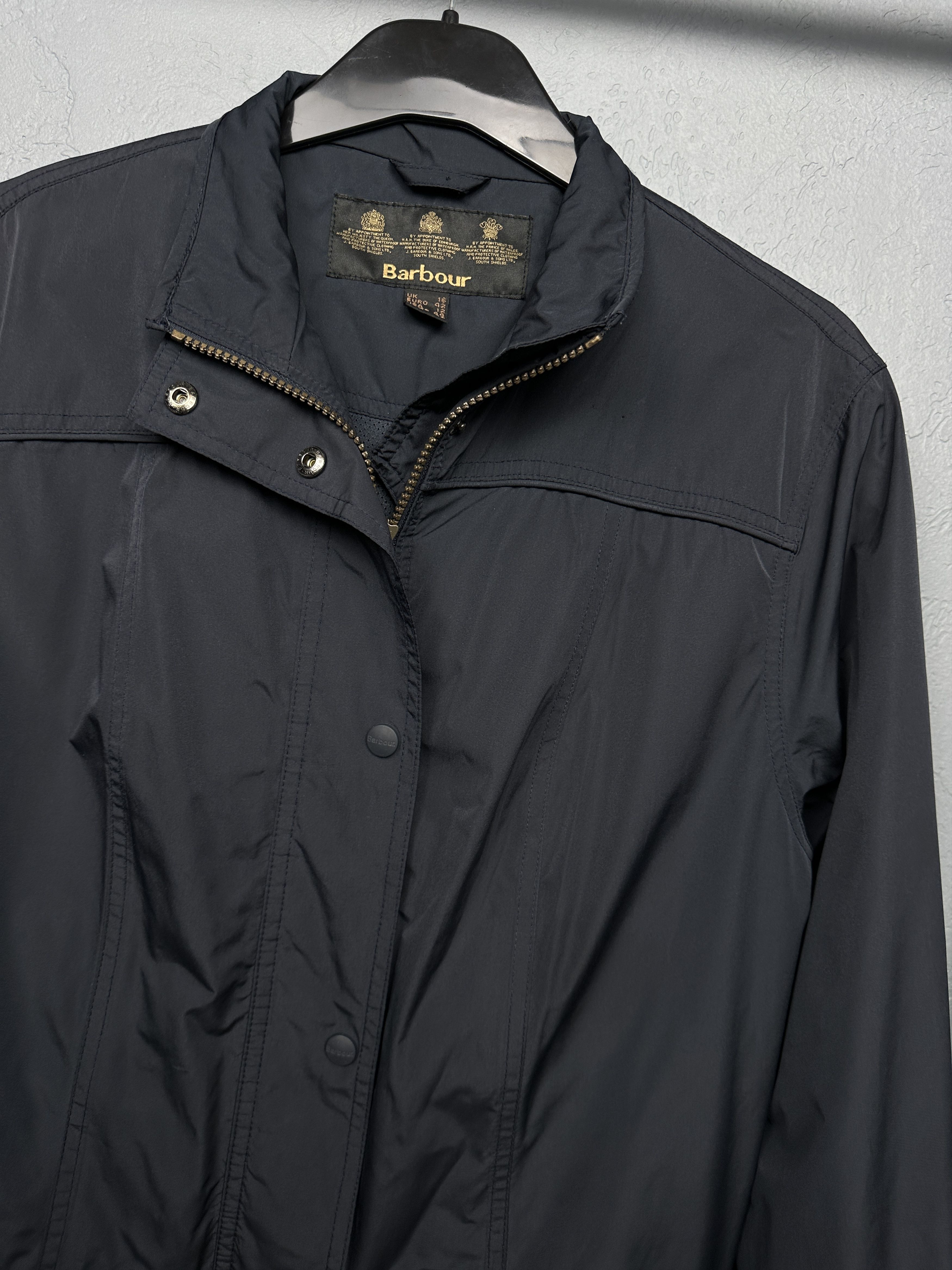 Barbour Barbour Womens Featherweight Newbourne Waterproof Jacket Size XL / US 12-14 / IT 48-50 - 2 Thumbnail