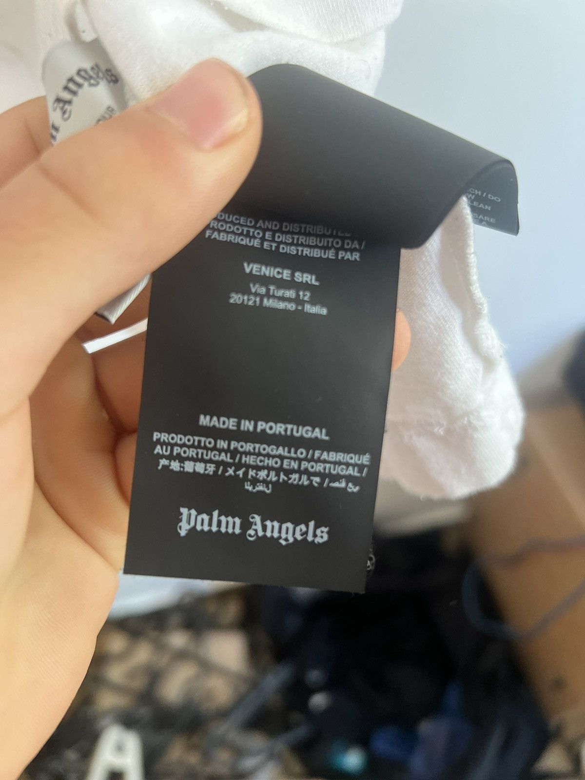 Palm Angels Palm angels Los angels sprayed TEE Size US L / EU 52-54 / 3 - 8 Thumbnail