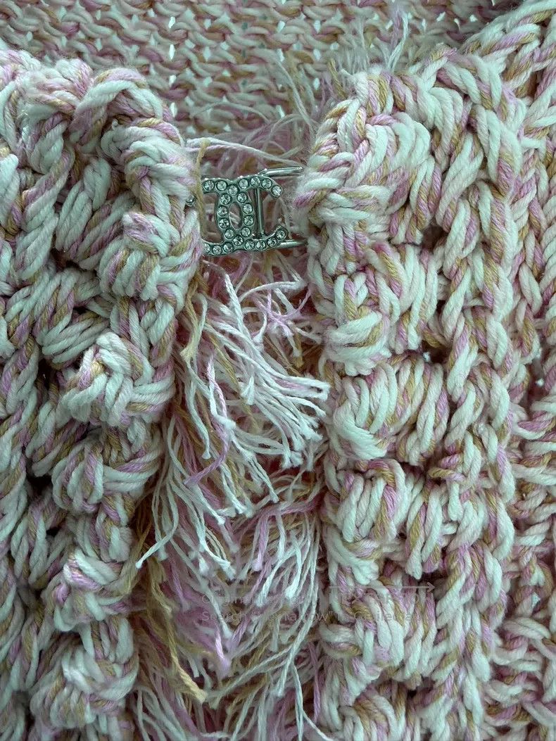 Chanel Chanel Hidden mixed-colour woven hollow tassel vest Size XS / US 0-2 / IT 36-38 - 3 Thumbnail