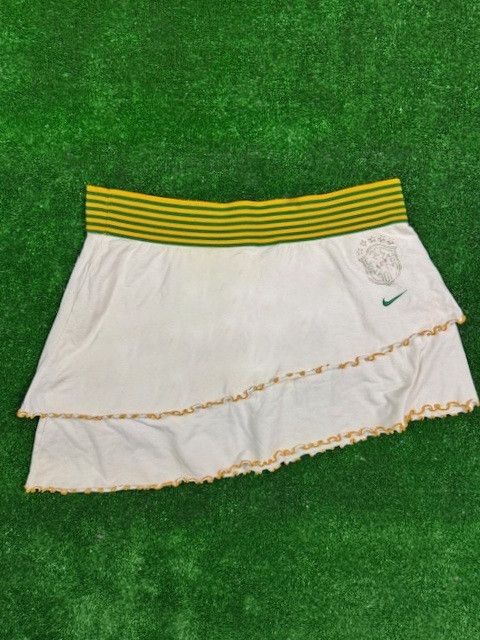 Nike Vintage Nike Soccer Brazil Mini Skirt XL Size 38" / US 16 / IT 52 - 2 Thumbnail