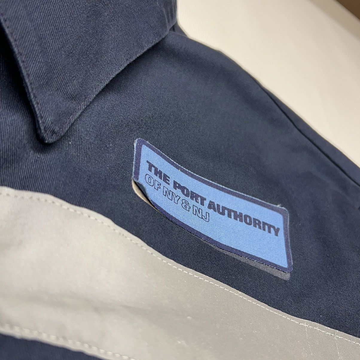 Vintage VTG Work Jacket Blue Port Authority NJ NY Coat Full Zip Size US XL / EU 56 / 4 - 4 Thumbnail