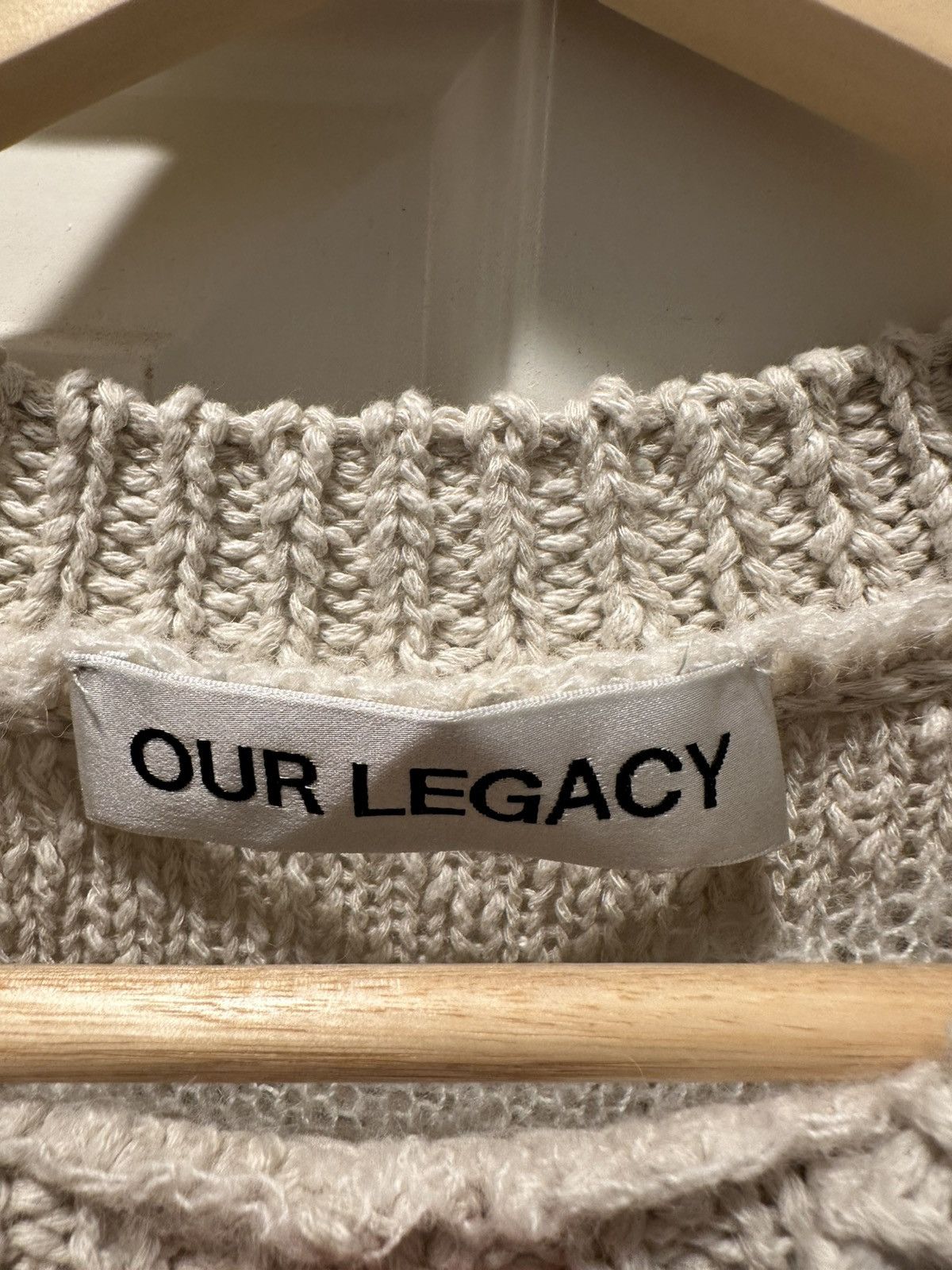 Our Legacy Our Legacy Popover Roundneck Sweater Size US L / EU 52-54 / 3 - 2 Thumbnail