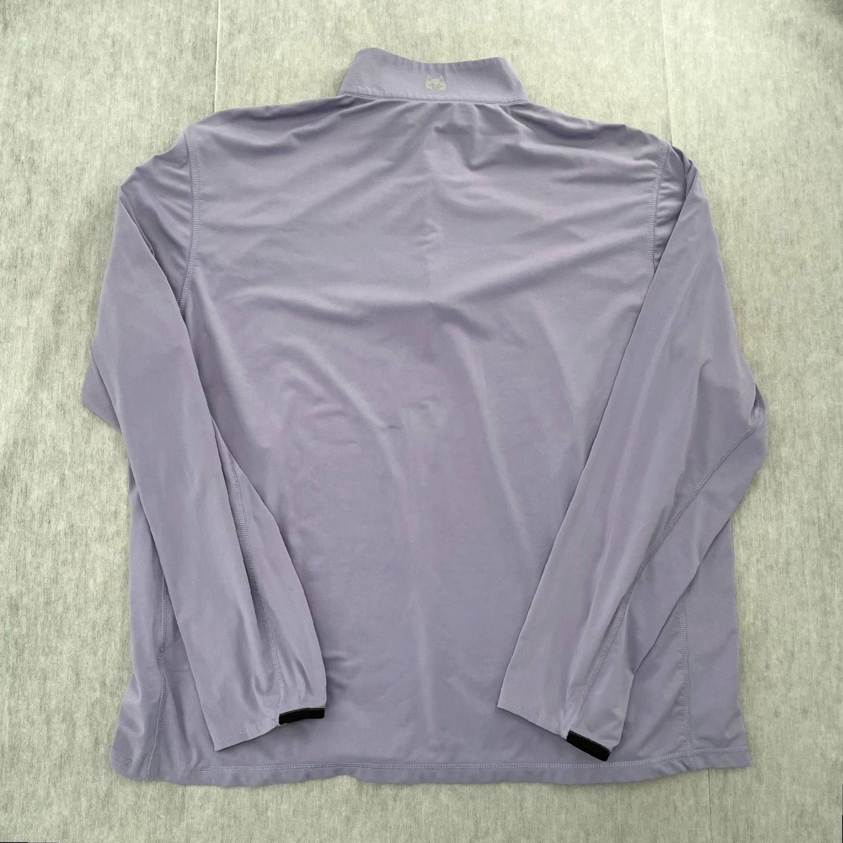 Vintage GREYSON Purple Mock Neck 1/4 Zip Pullover Sweater Adult XL Golf Logo Mens Size US XL / EU 56 / 4 - 2 Thumbnail