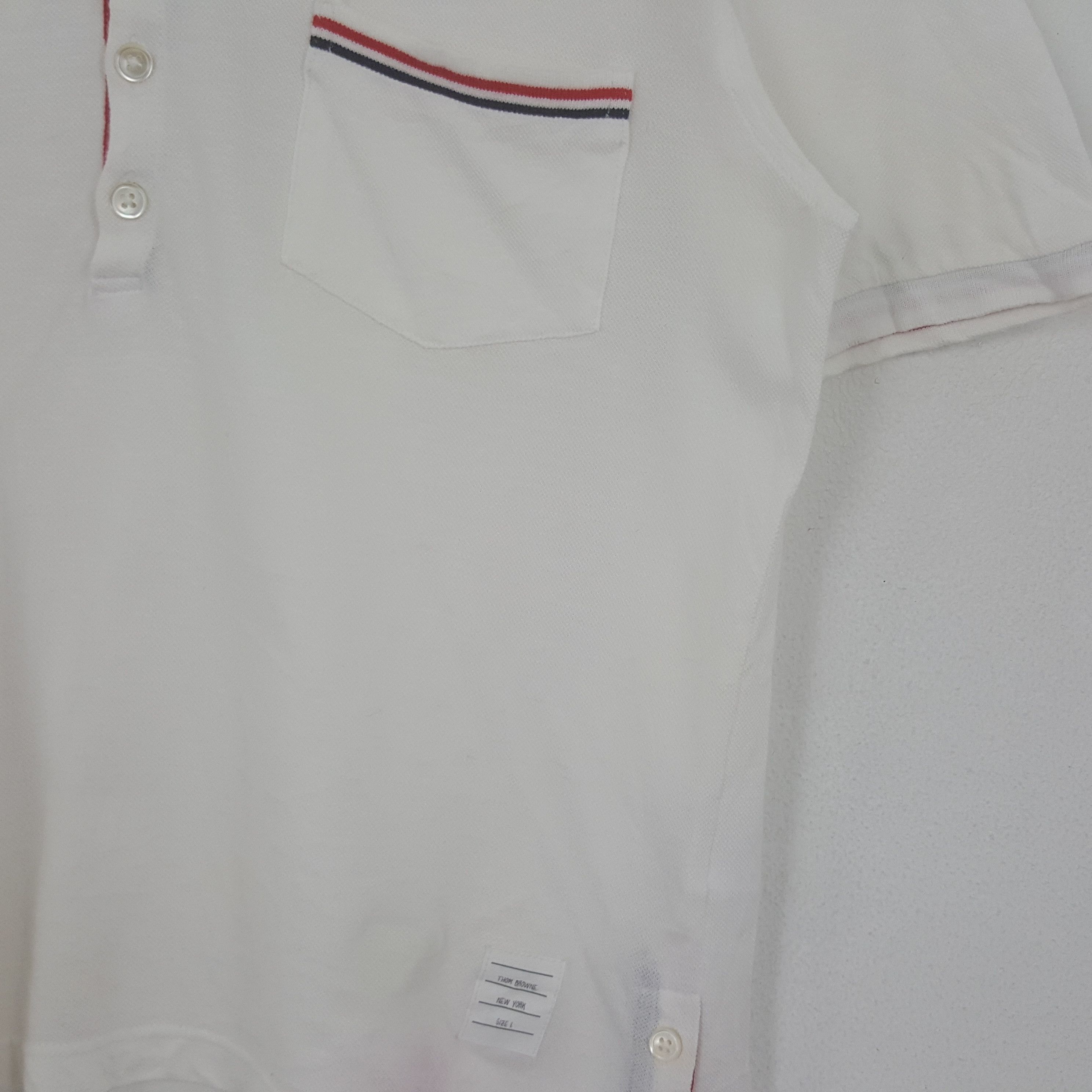 Thom Browne × Vintage Vintage Thom Browne American Luxury Brand Polos Size US M / EU 48-50 / 2 - 2 Thumbnail