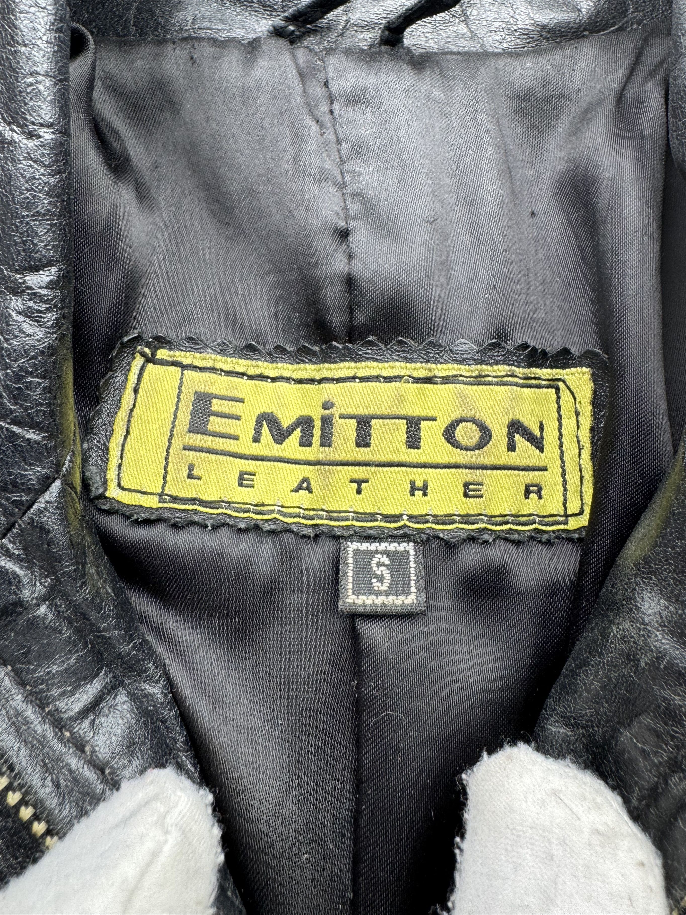 Vintage Vintage Cropped Leather Jacket B248(V16)E2 Size XS / US 0-2 / IT 36-38 - 5 Thumbnail