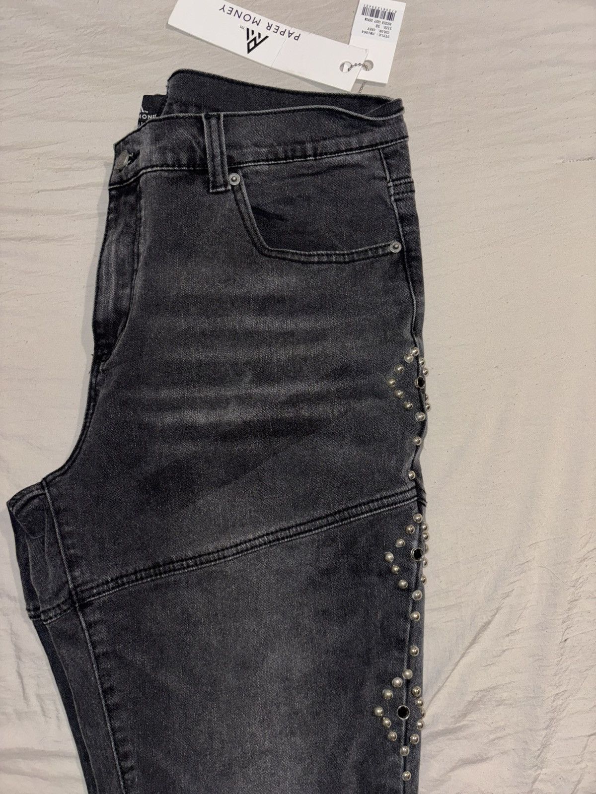 Other Paper money denim jeans Size US 38 / EU 54 - 2 Thumbnail