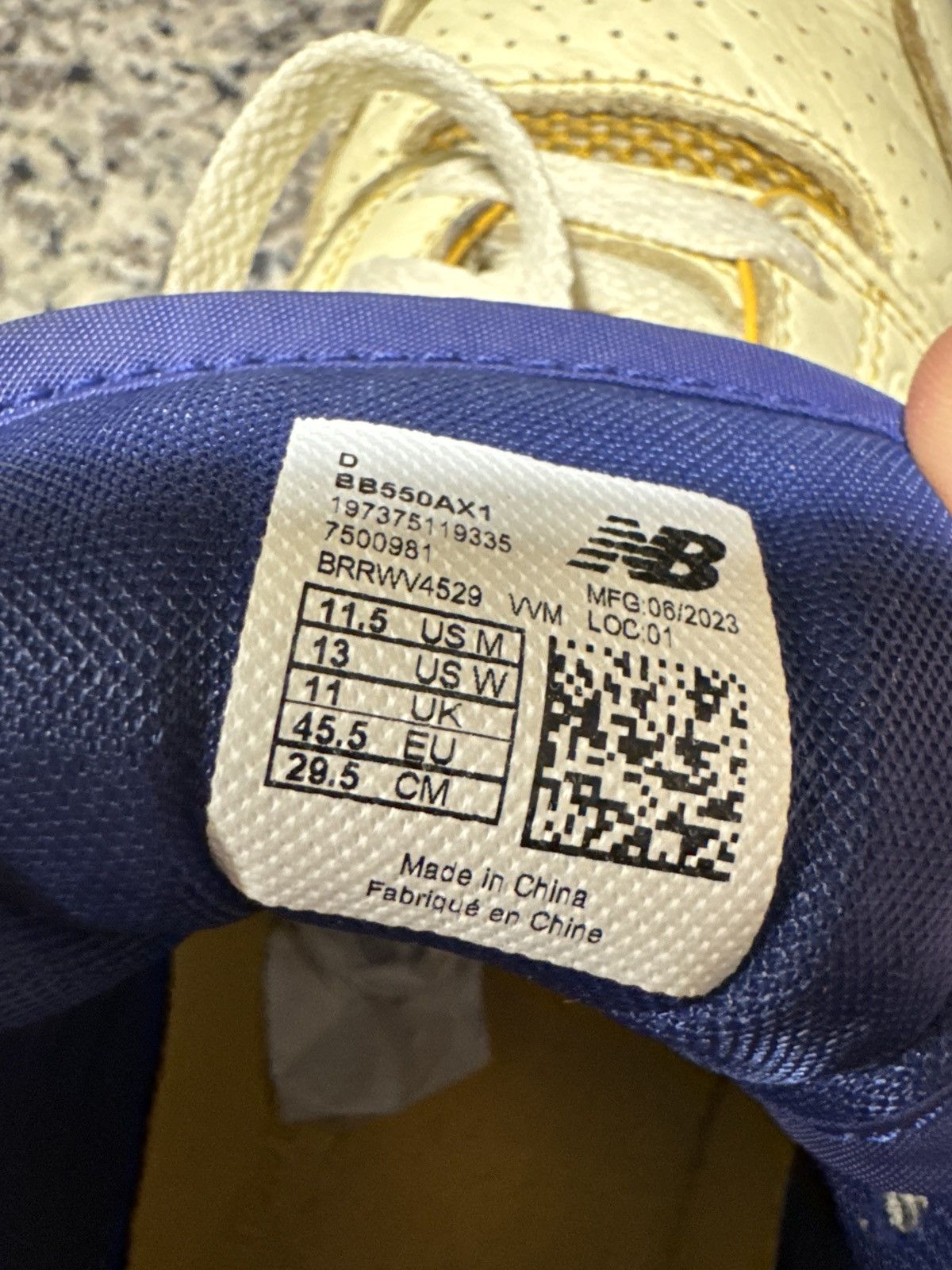 Aime Leon Dore × New Balance Aimé Leon Dore x New Balance 550 Size US 11.5 / EU 44-45 - 8 Thumbnail