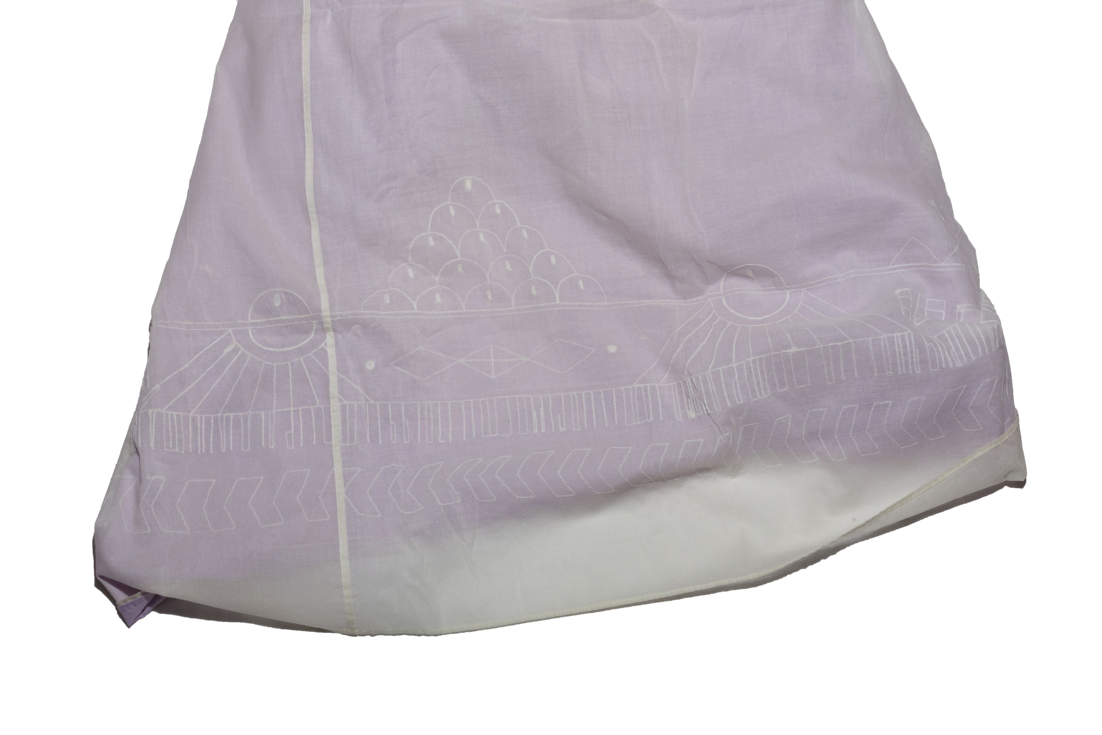 Issey Miyake EMBROIDERED LAYERED PANEL SHAWL CAPE Size M / US 6-8 / IT 42-44 - 5 Thumbnail