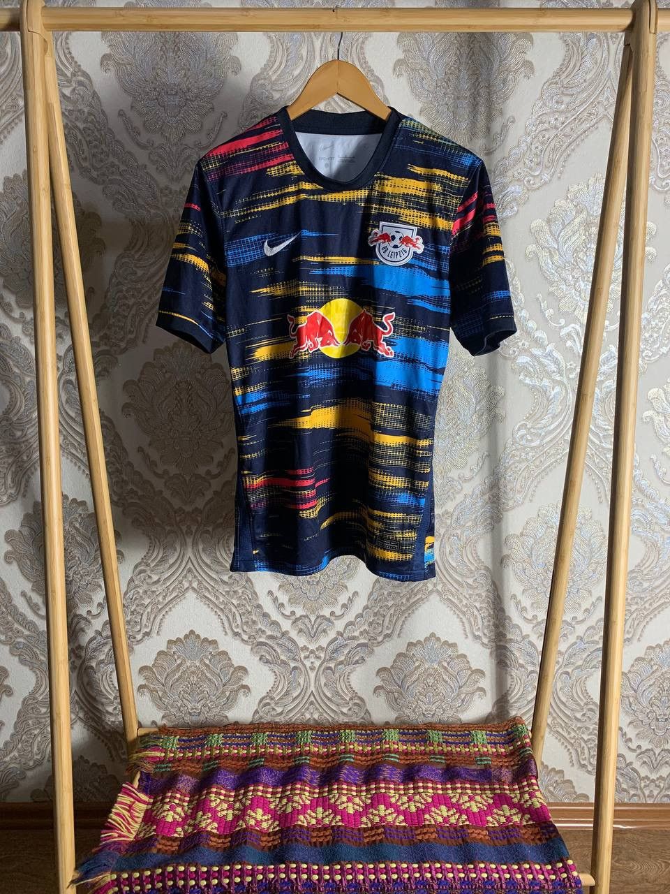Vintage VERY RARE NIKE FC RB LEIPZIG GERMANY SOCCER JERSEY Y2K 90s Size US M / EU 48-50 / 2 - 1 Thumbnail
