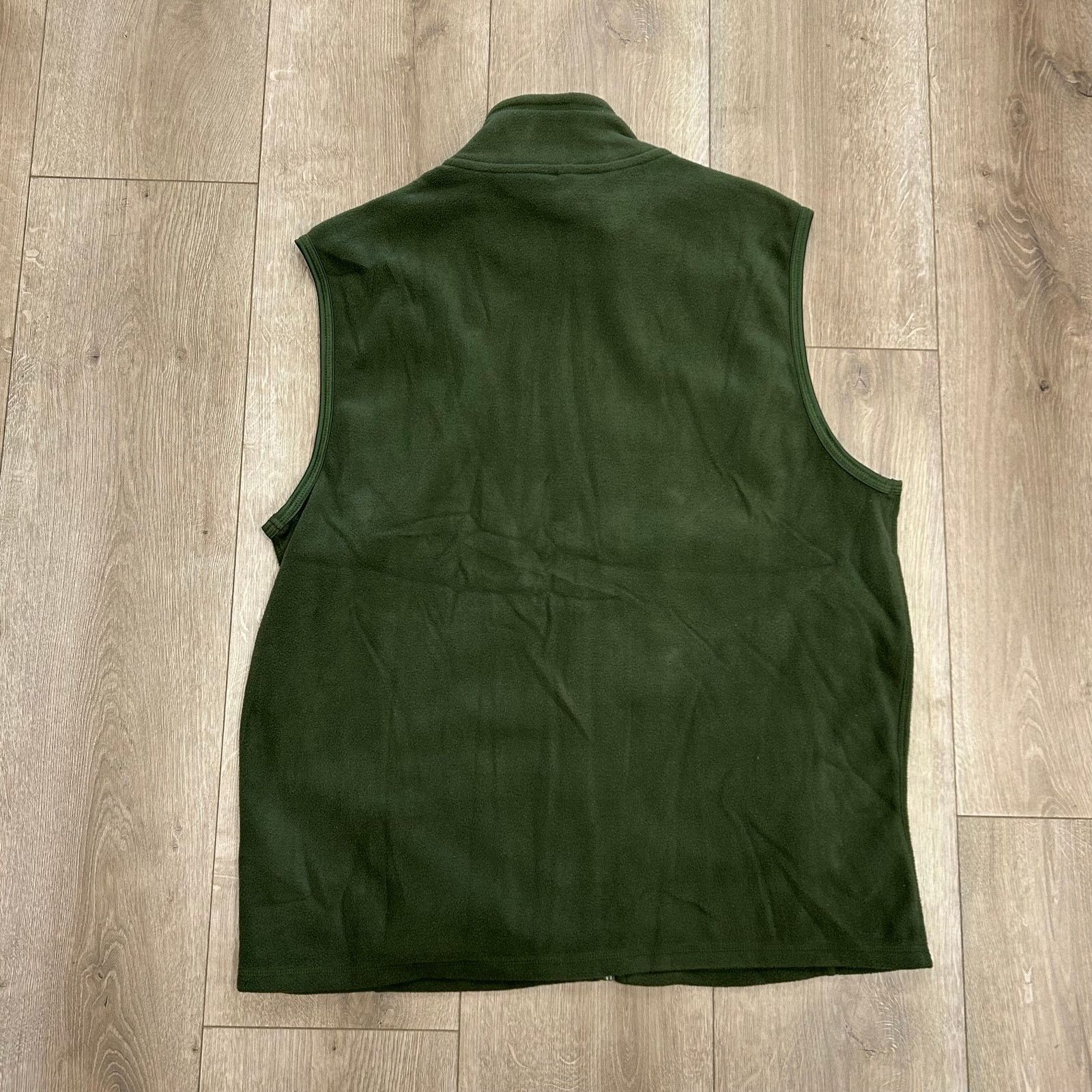 Stussy Club Room Green Fleece Vest Zip up Size Large L B20 Size US L / EU 52-54 / 3 - 6 Thumbnail