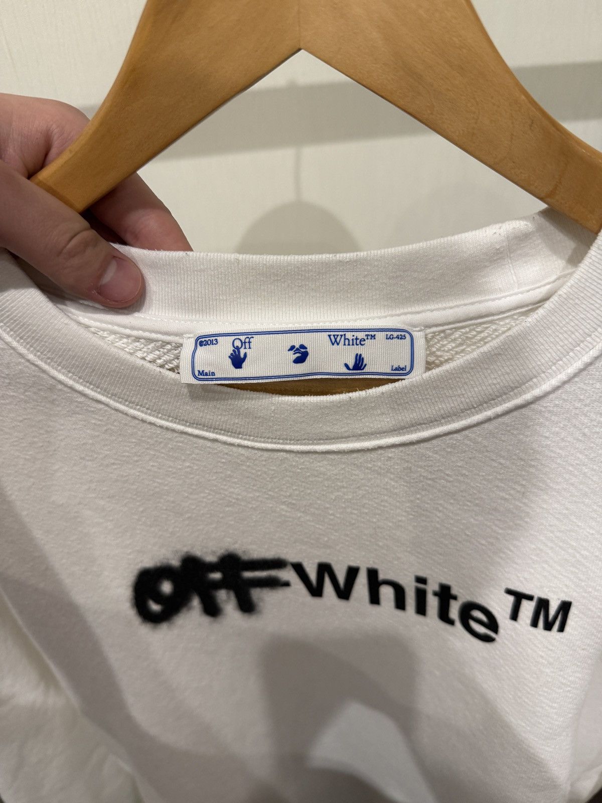 Off-White Off White Sweatshirt Size US S / EU 44-46 / 1 - 3 Thumbnail