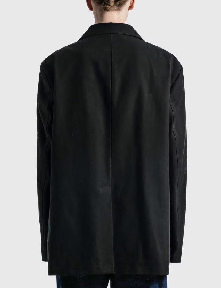 Raf Simons o1tko10426 Logo-Patched Blazer Jacket in Black Size US M / EU 48-50 / 2 - 4 Thumbnail