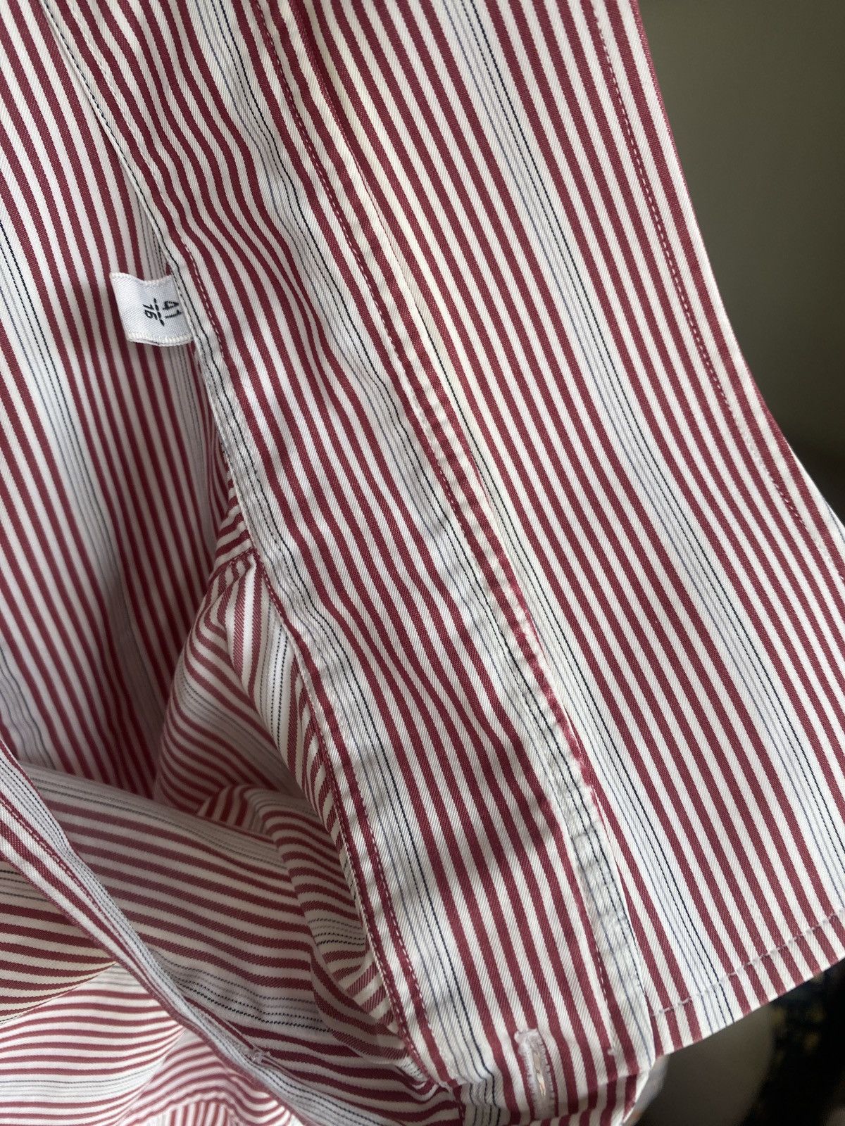 Hermes Hermes stripped shirt button up Size US XL / EU 56 / 4 - 7 Thumbnail