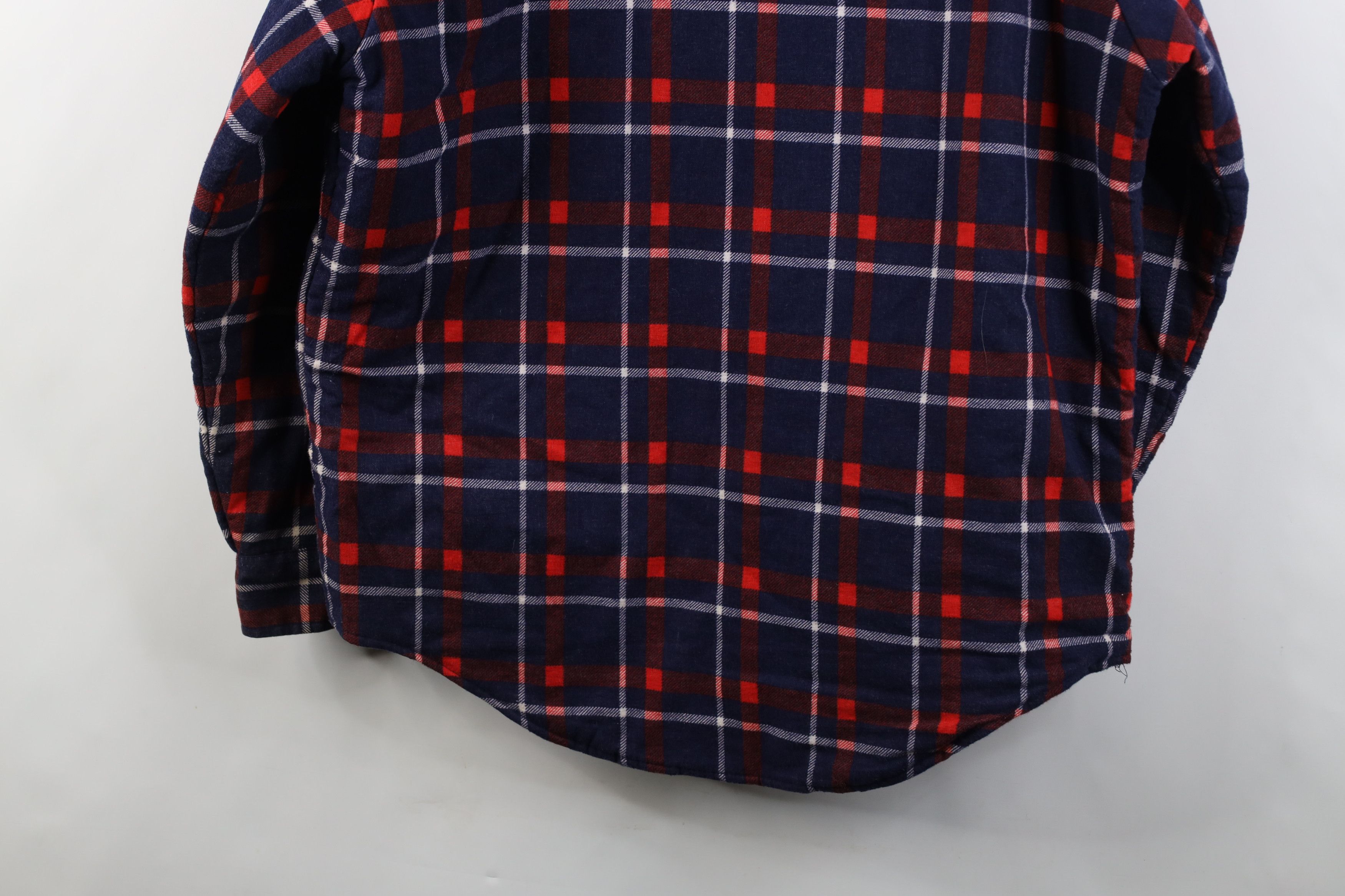 Vintage Vintage 90s Streetwear Quilted Button Shirt Jacket Jac Size US L / EU 52-54 / 3 - 12 Thumbnail