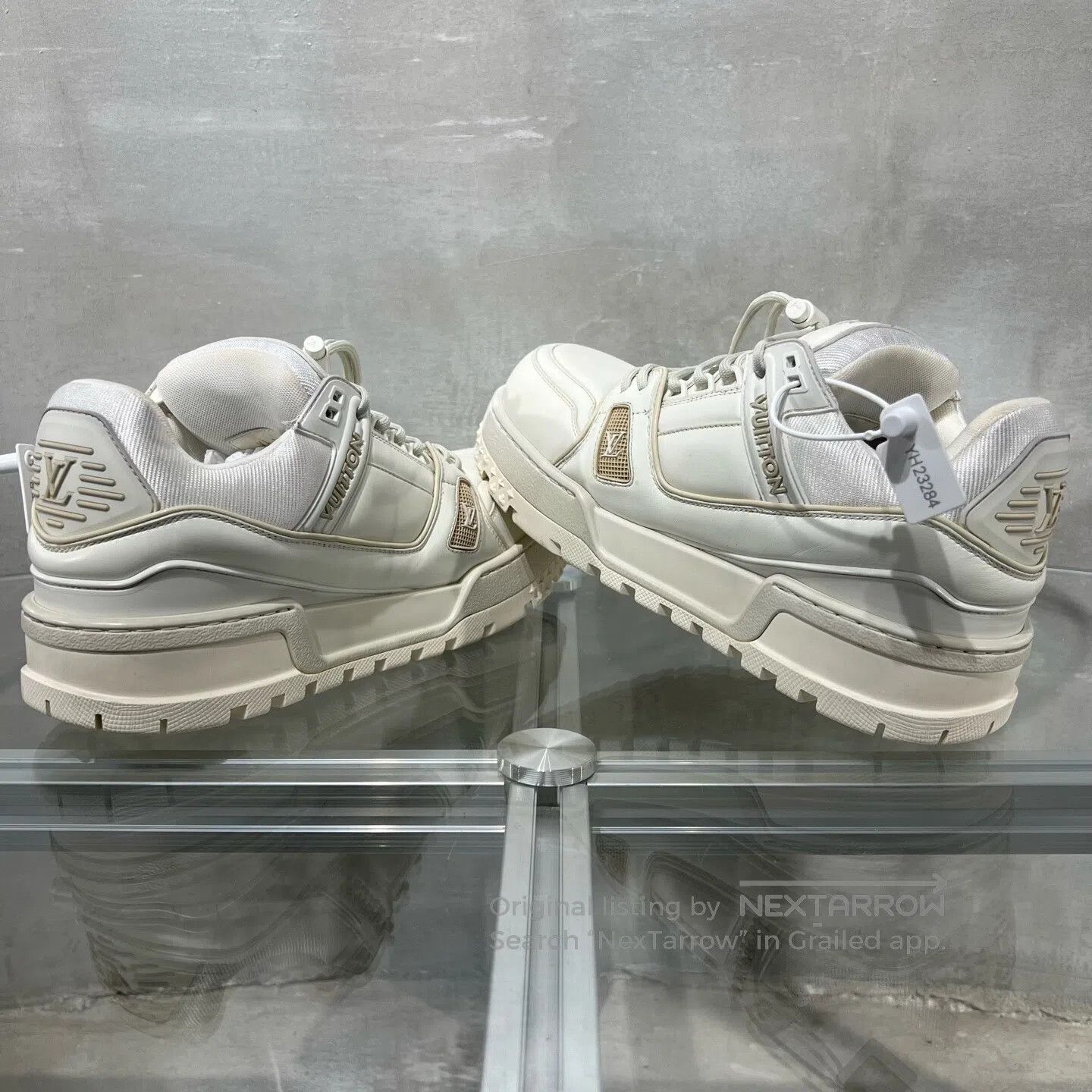 Louis Vuitton Louis Vuitton Trainer White Fat Ding shoes Size US 7 / EU 40 - 5 Thumbnail