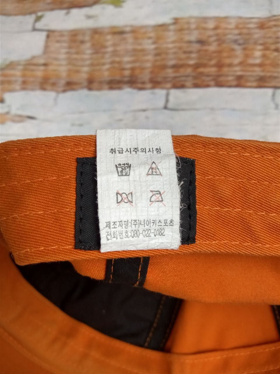 Nike Vintage 90s Y2K Nike Swoosh Orange Cap Hat Made in Korea Size ONE SIZE - 10 Thumbnail