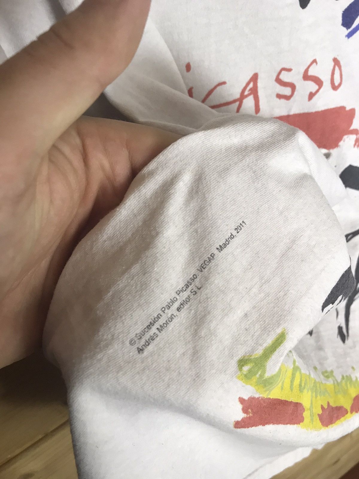 Vintage Vintage Picasso Toros short t-shirt Size US L / EU 52-54 / 3 - 5 Thumbnail