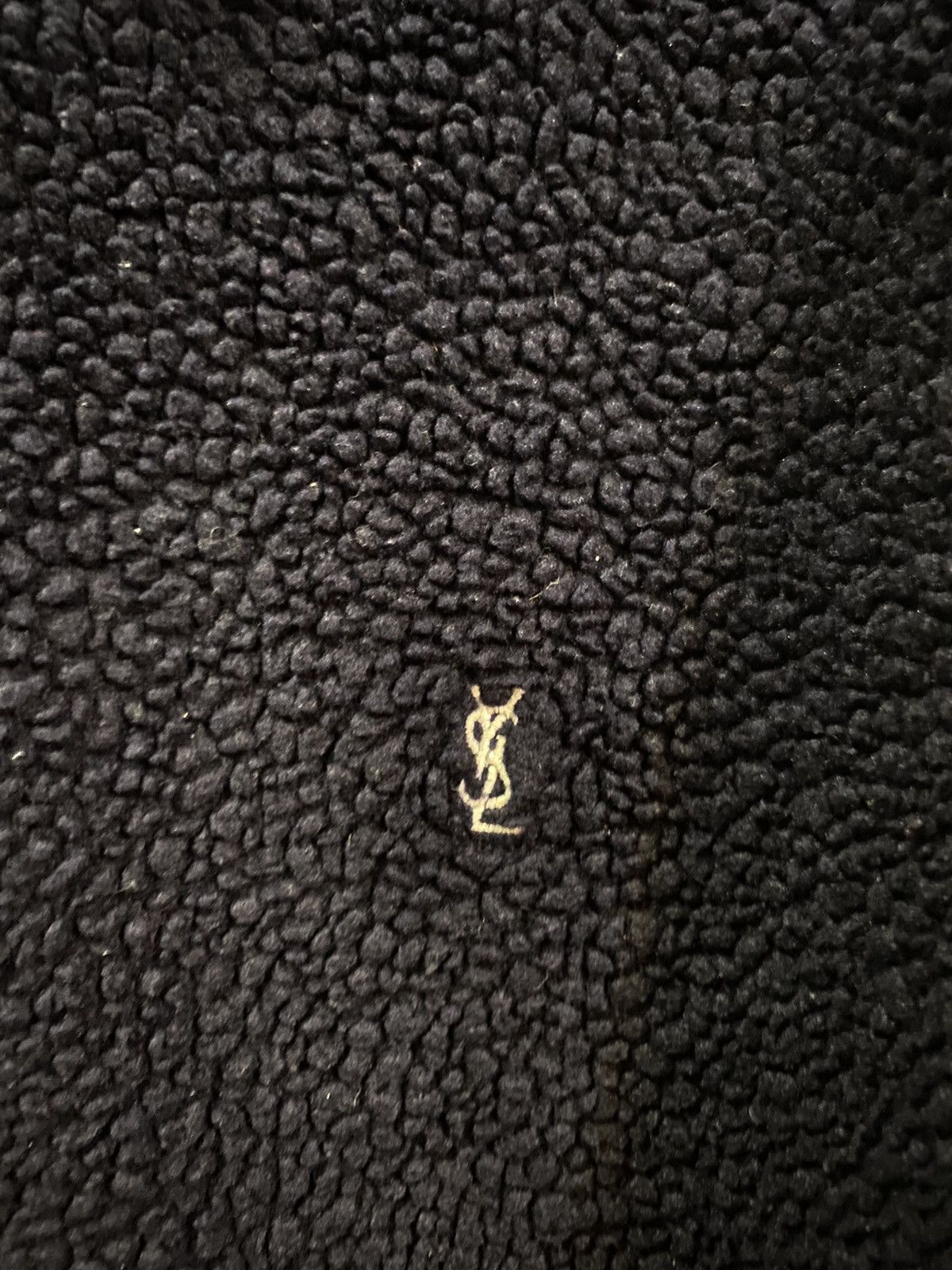 Vintage Heavy Fleece YSL Sweatshirt Thick YSL Sweater Size US L / EU 52-54 / 3 - 6 Thumbnail