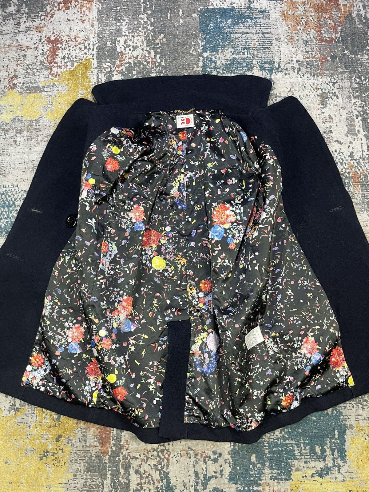 Diesel Diesel Celebrating 30yrs In Japan Navy Peacoat Size S / US 4 / IT 40 - 8 Thumbnail