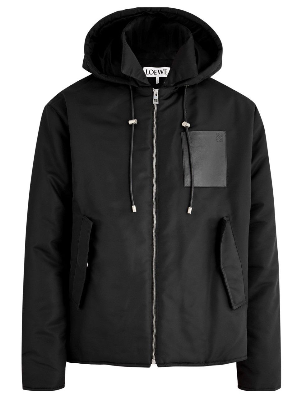 Loewe Loewe Anagram padded hooded nylon jacket Size US L / EU 52-54 / 3 - 2 Thumbnail