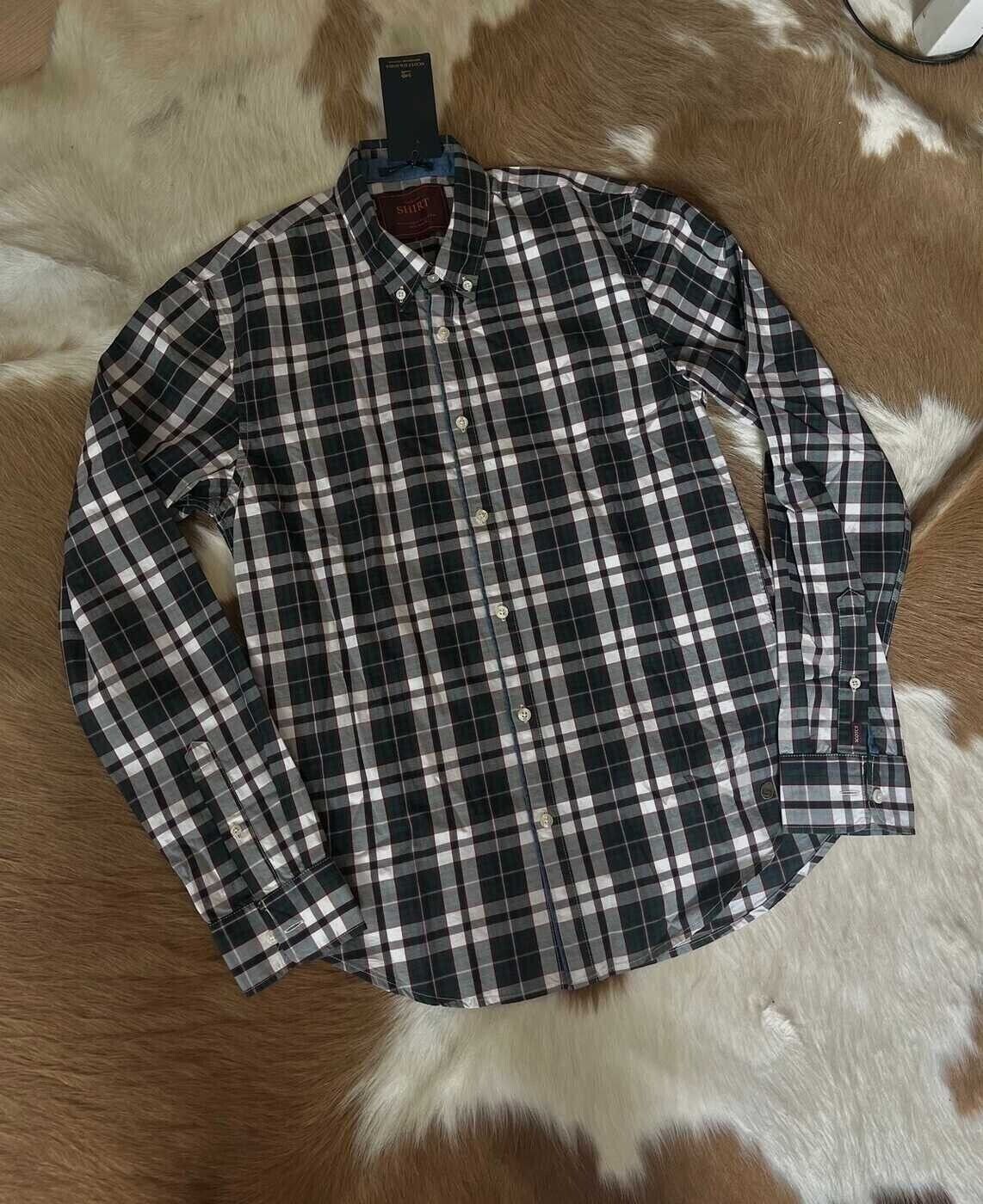 Scotch & Soda Check button down shirt by Scotch&Soda Size US M / EU 48-50 / 2 - 1 Thumbnail