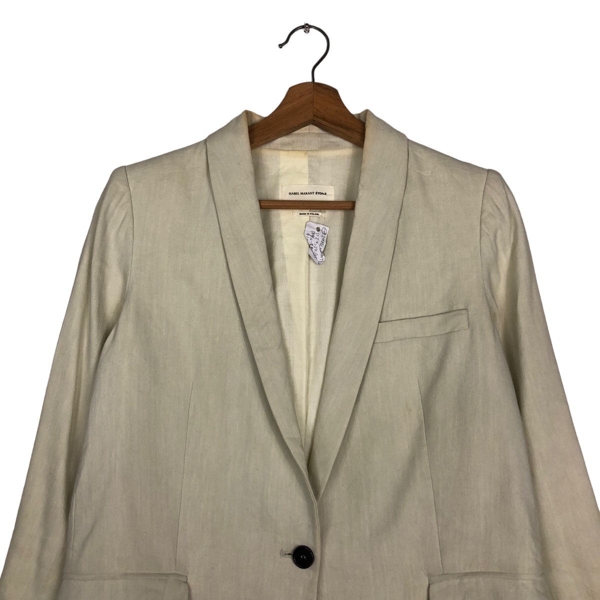 Isabel Marant 🔥 Cropped Tweed Jacket Coats Isabel Marant Made in Poland Size XS / US 0-2 / IT 36-38 - 3 Thumbnail