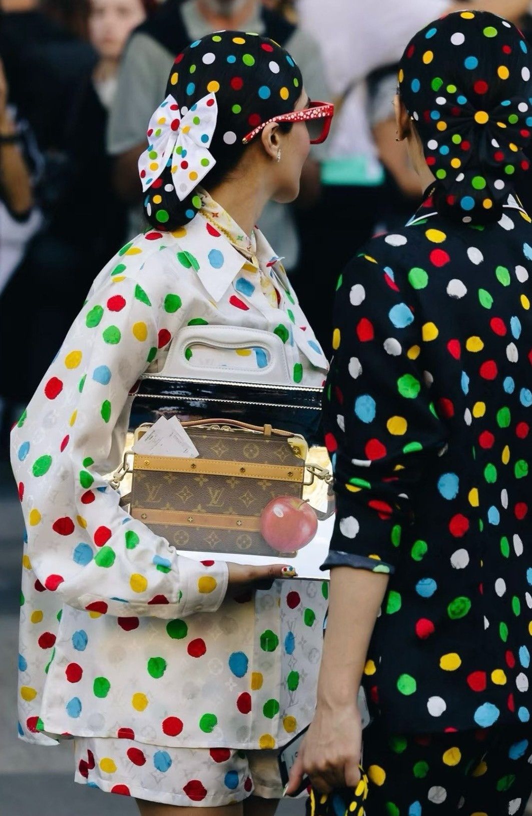Louis Vuitton Louis Vuitton Yayoi Kusama Polka Dot Shirt Dress Size US S / EU 44-46 / 1 - 6 Thumbnail
