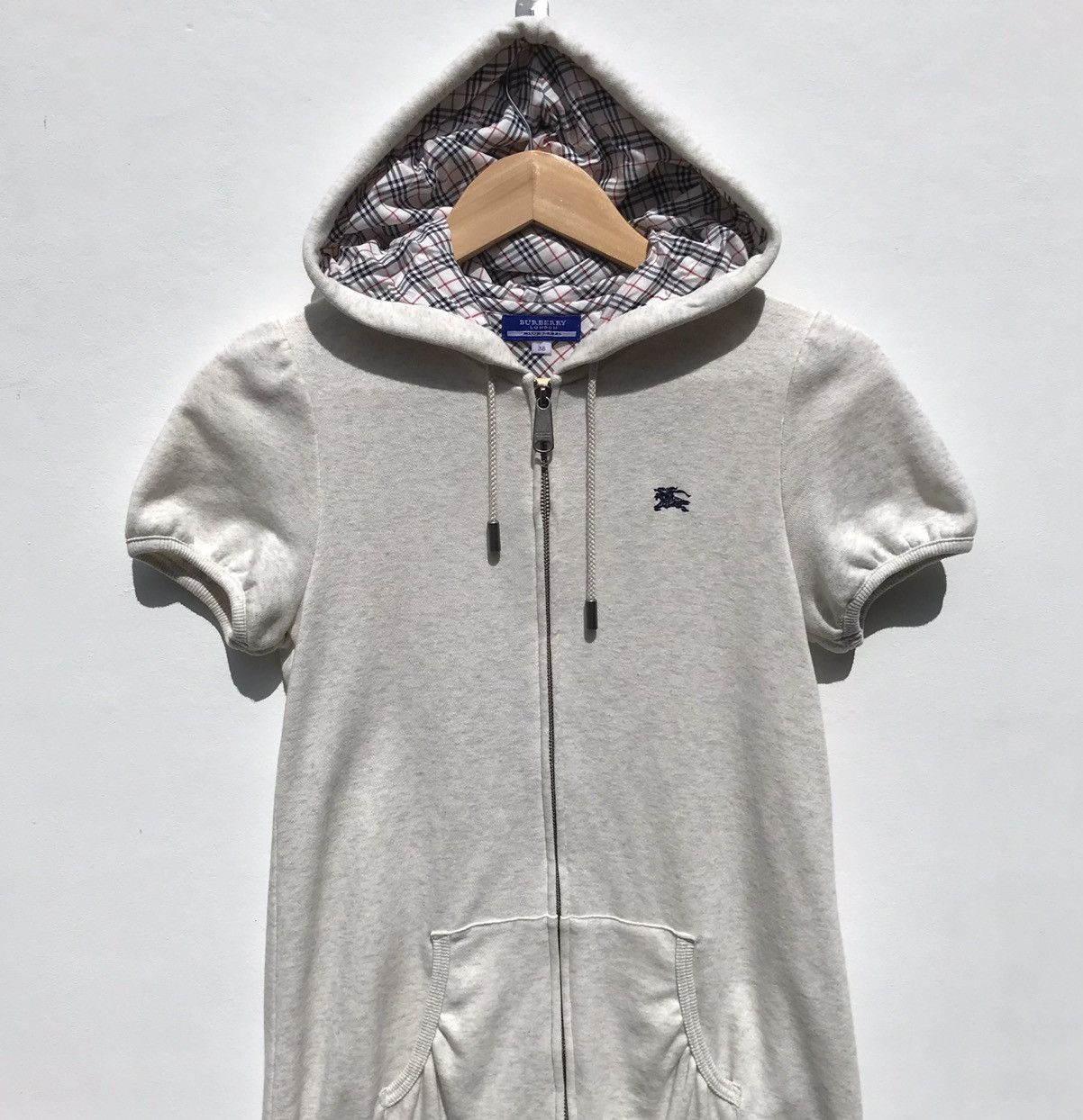 Burberry Burberry London Blue Label Hoodie Sweatshirt Burberry Luxury Size S / US 4 / IT 40 - 5 Thumbnail