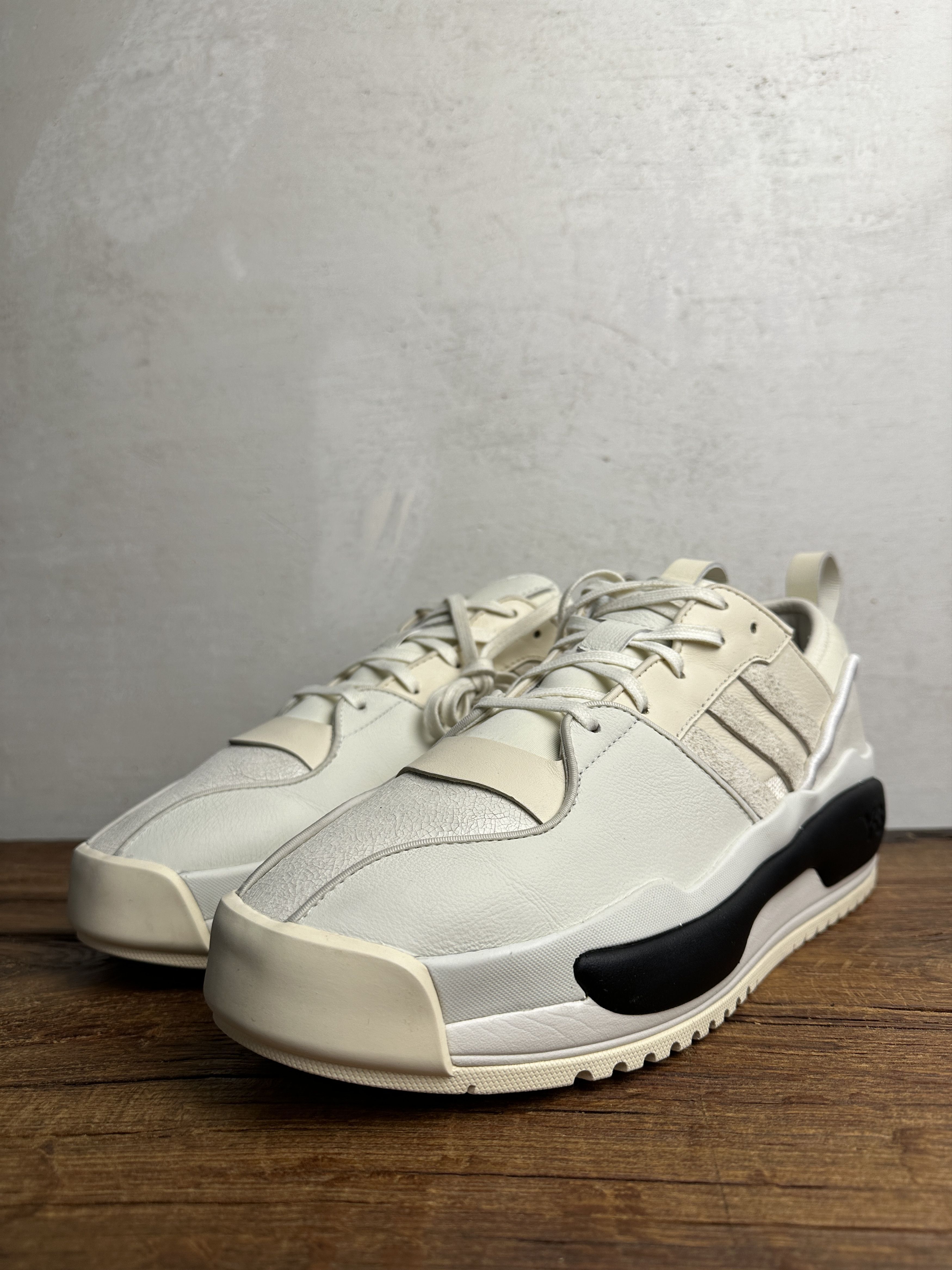 Adidas Y-3 Yohji Yamamoto Rivalry Beige Sneakers Size US 11.5 / EU 44-45 - 2 Thumbnail