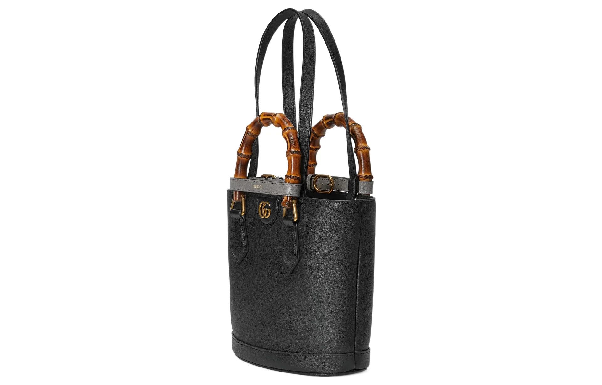 Gucci o1la5ras0526 Size: OS / Gucci Diana Small Tote Bag in Black Size ONE SIZE - 2 Thumbnail