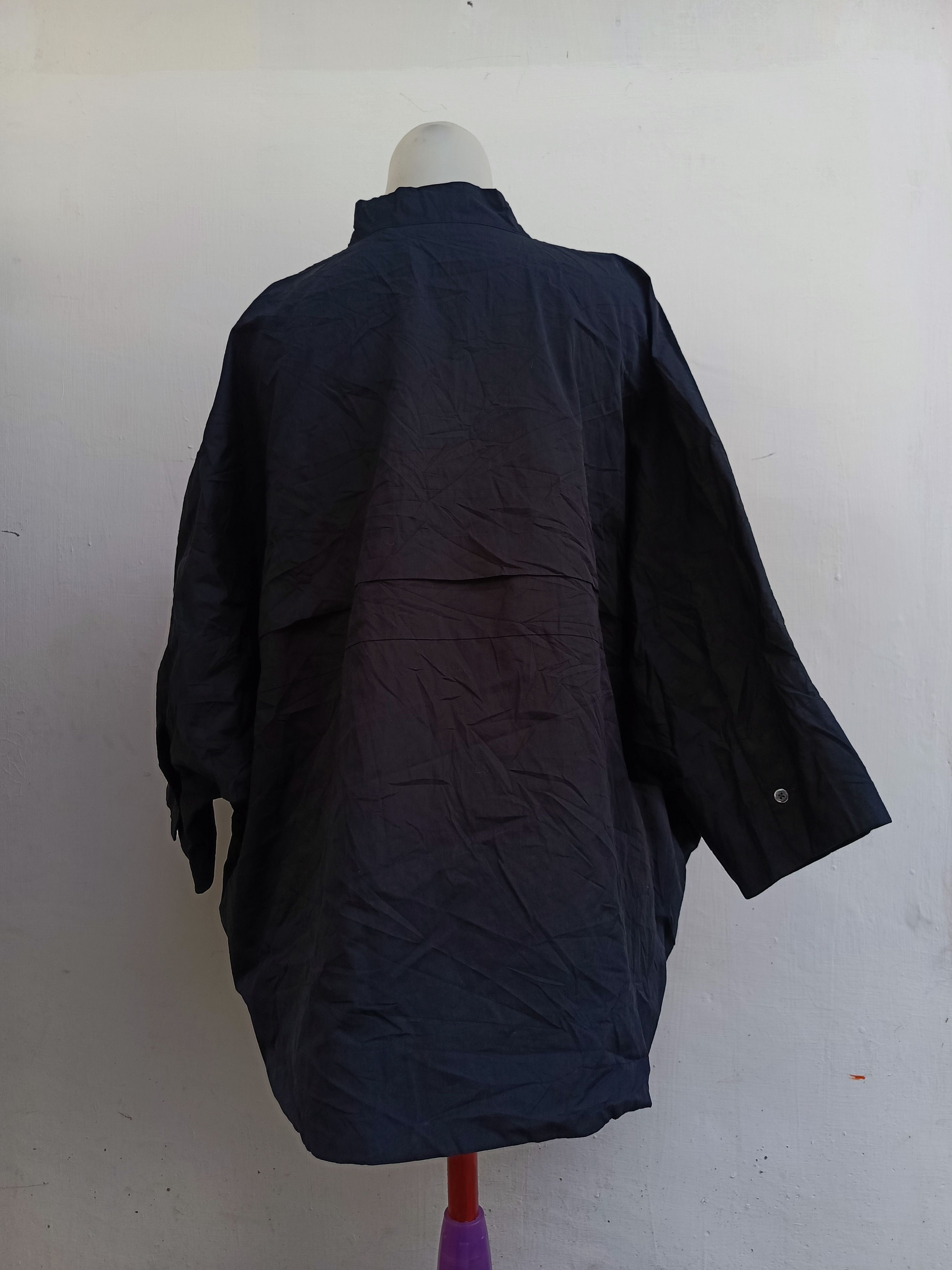 Japanese Brand +J uniqlo Black Oversized Blouse Japanese Avant garde Size M / US 6-8 / IT 42-44 - 5 Thumbnail