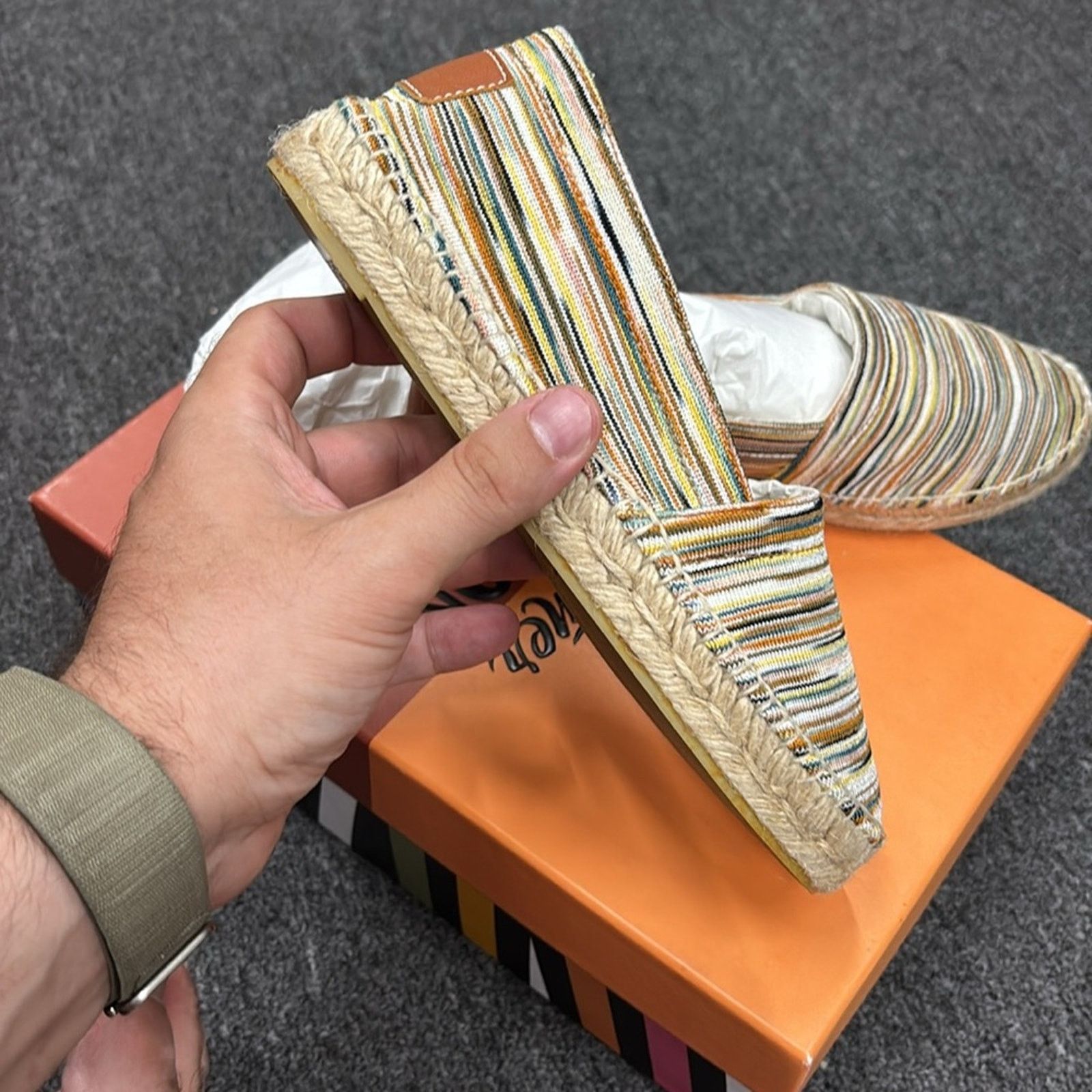 Missoni NWT Missoni Striped Espadrille Flat sneakers Size 36 US 6 Size US 6 / IT 36 - 7 Thumbnail