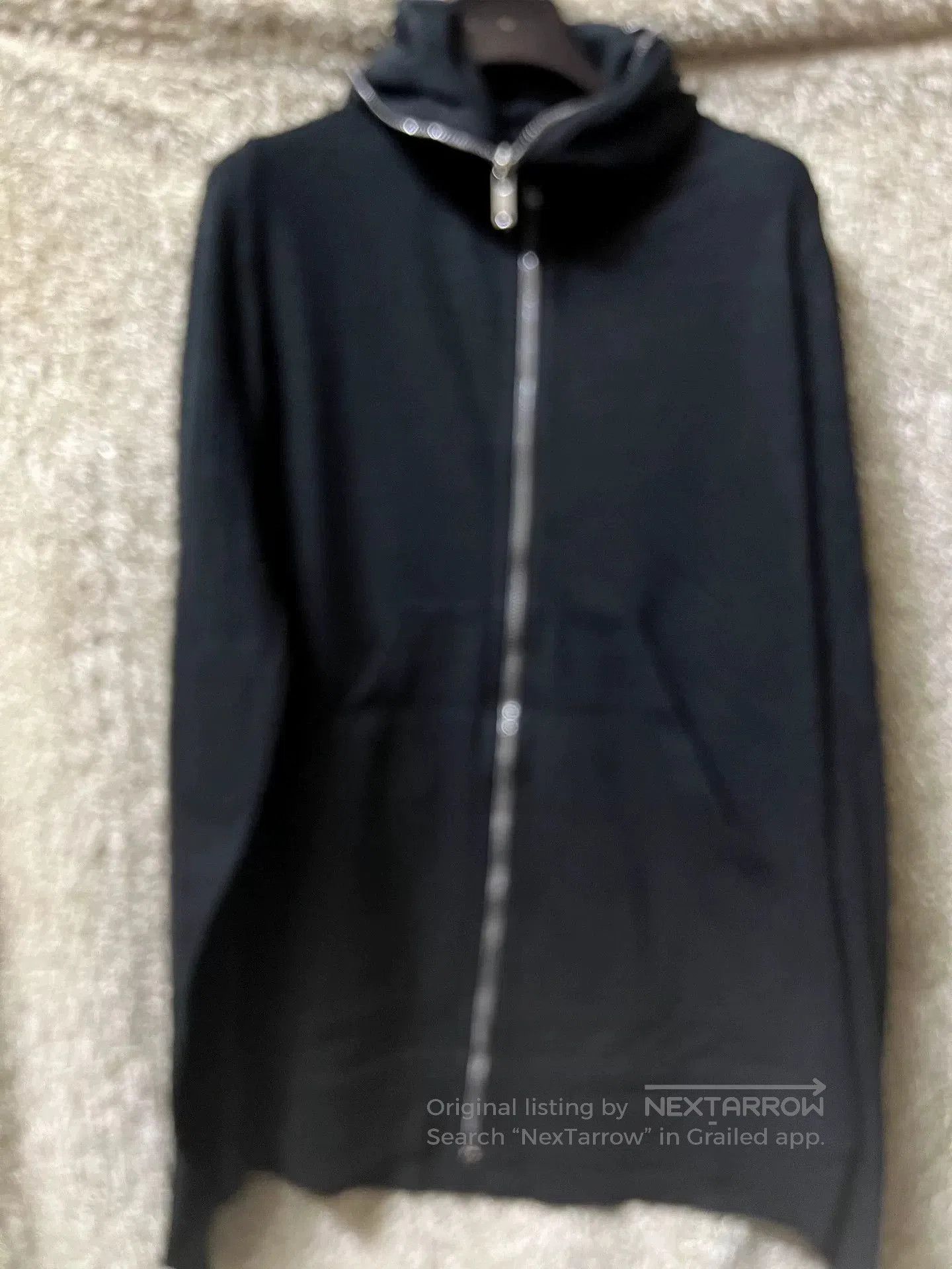 Rick Owens Rick Owens Men's Ninja Zip Hoodie. Size US L / EU 52-54 / 3 - 1 Thumbnail