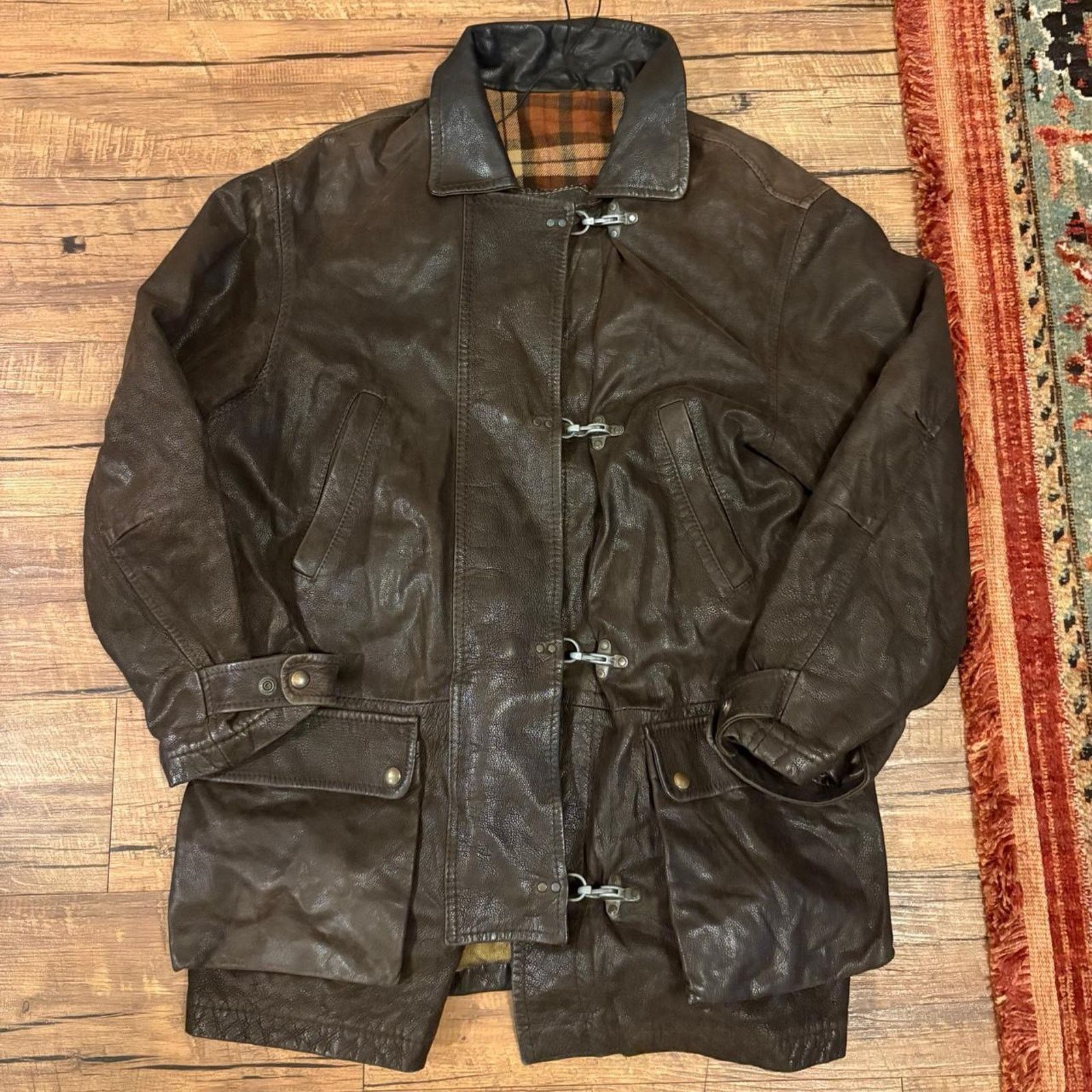 Vera Pelle Vera pelle italian leather jacket Size XL / US 12-14 / IT 48-50 - 1 Thumbnail