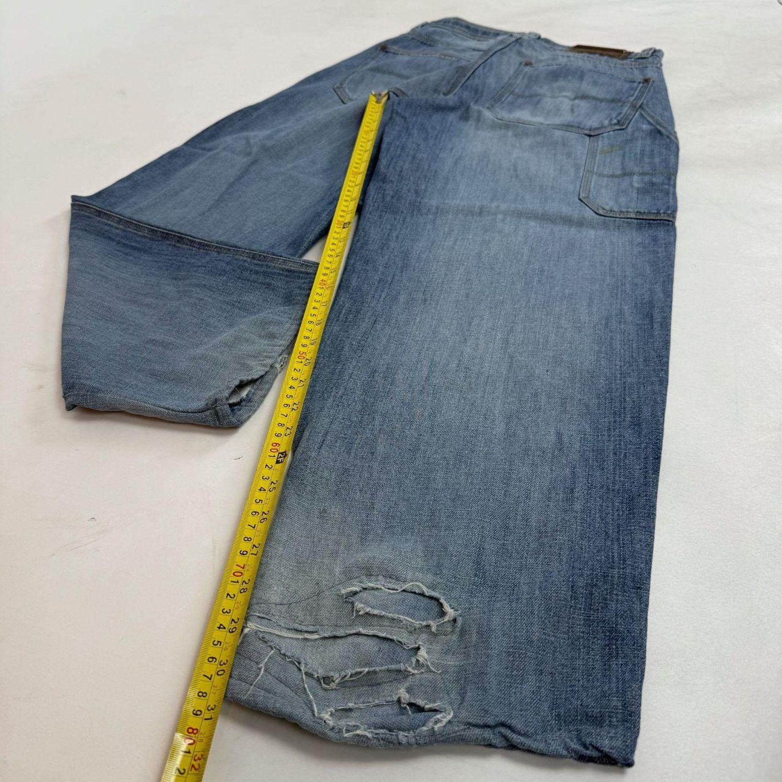 Japanese Brand × Pelle Pelle × Vintage Vintage y2k carpenter pelle pelle skater baggy archive jeans Size US 32 / EU 48 - 3 Thumbnail